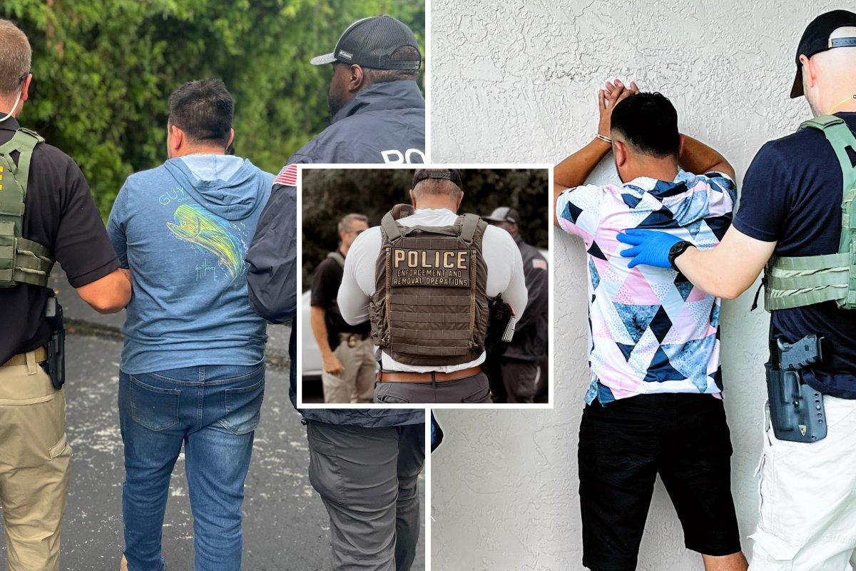 Miami ERO arrests July 2024