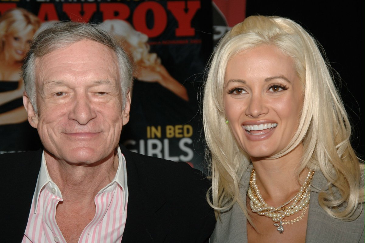 Hugh Hefner and Holly Madison