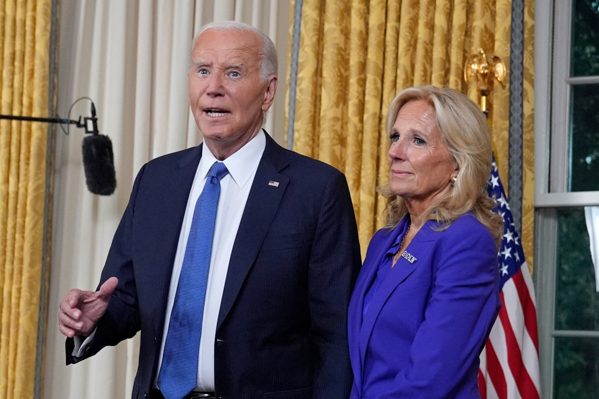 Jill Biden Issues First Statement Since Joe Biden Dropped Out - Newsweek