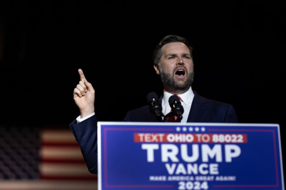 J.D. Vance holds rally in Ohio.