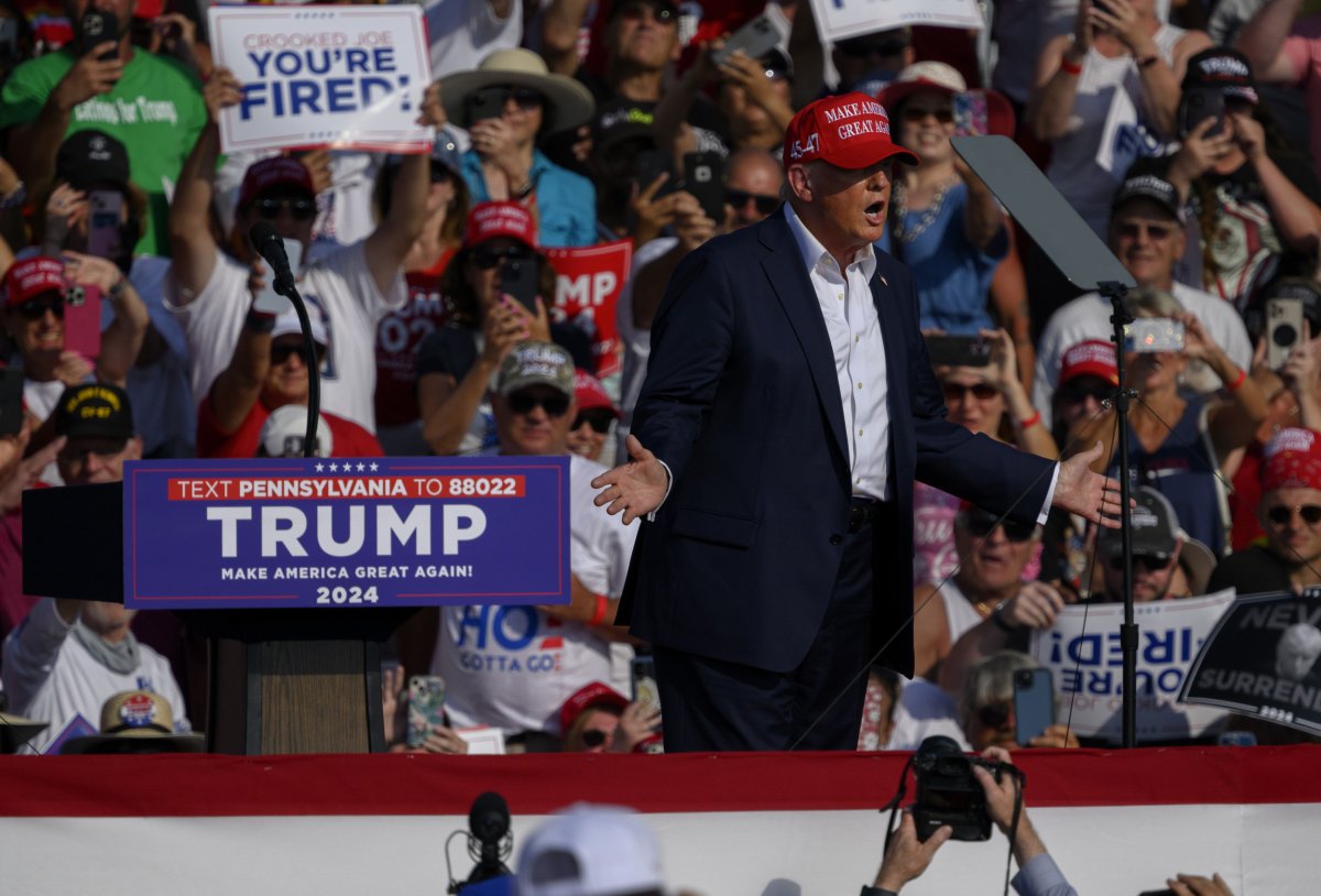 Donald Trump Gives Update on Outdoor Rallies - Newsweek