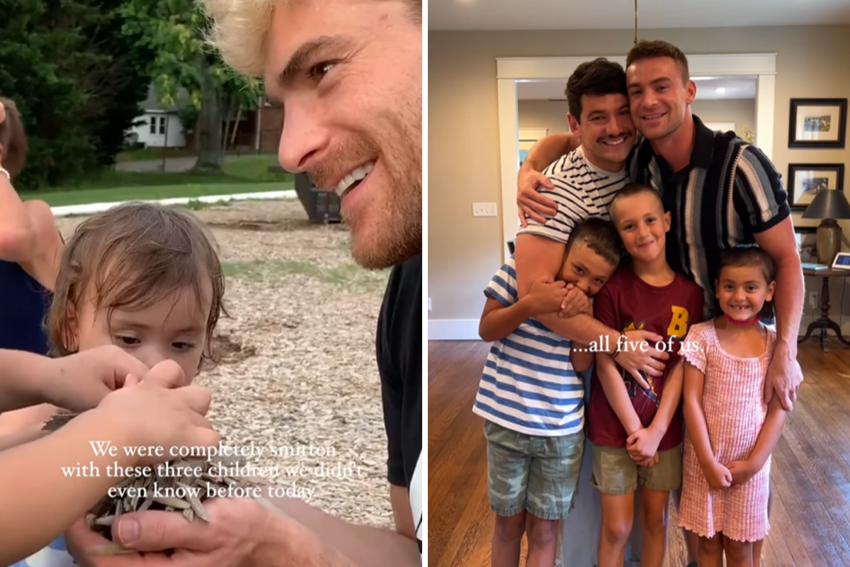 Gay dads share adoption journey