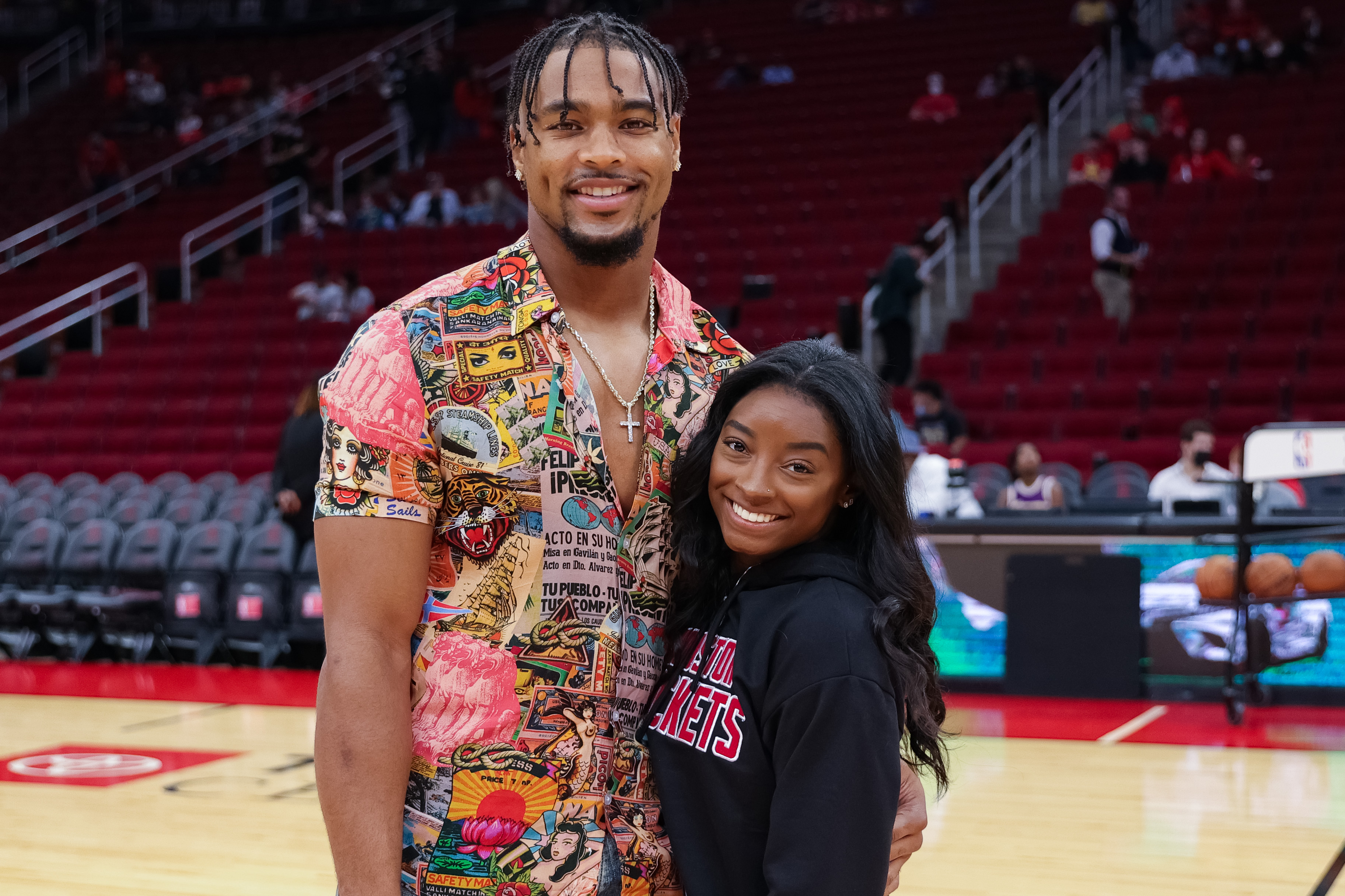 Simone Biles Husband Jonathan Owens Was Criticized for 'Catch' Comment