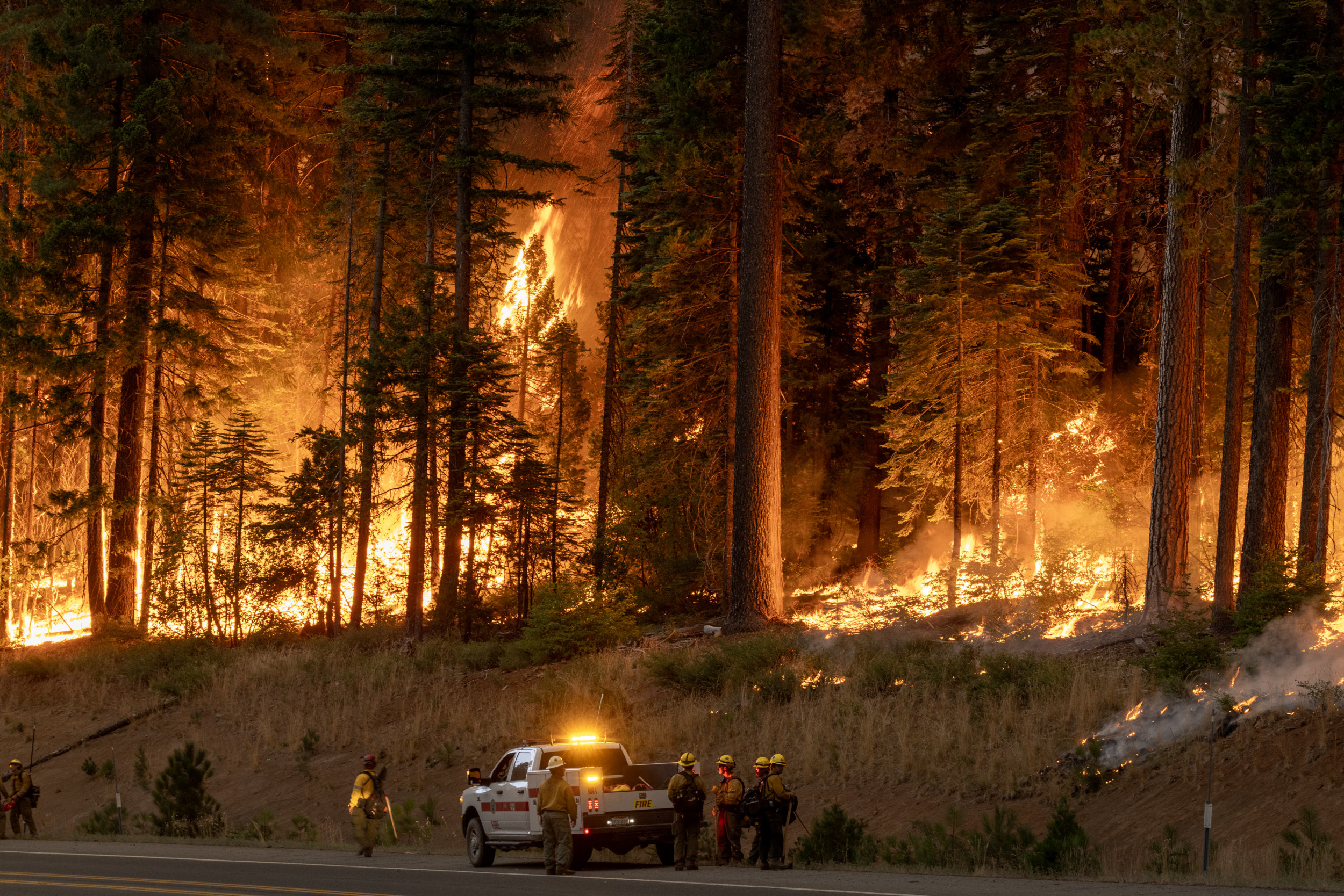 California Park Fire Becomes One of State's Largest Blazes in History ...