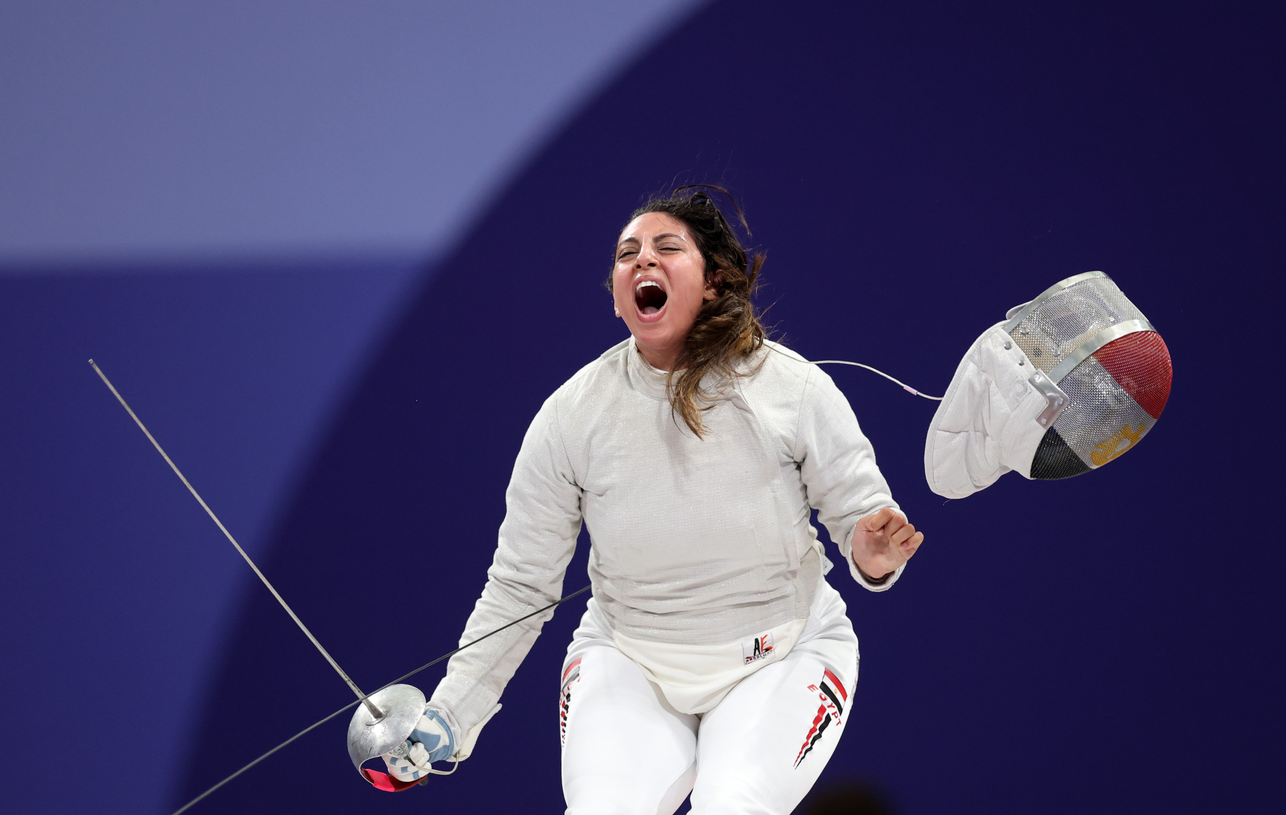 Meet the Inspiring Egyptian Fencer Competing at 7 Months Pregnant