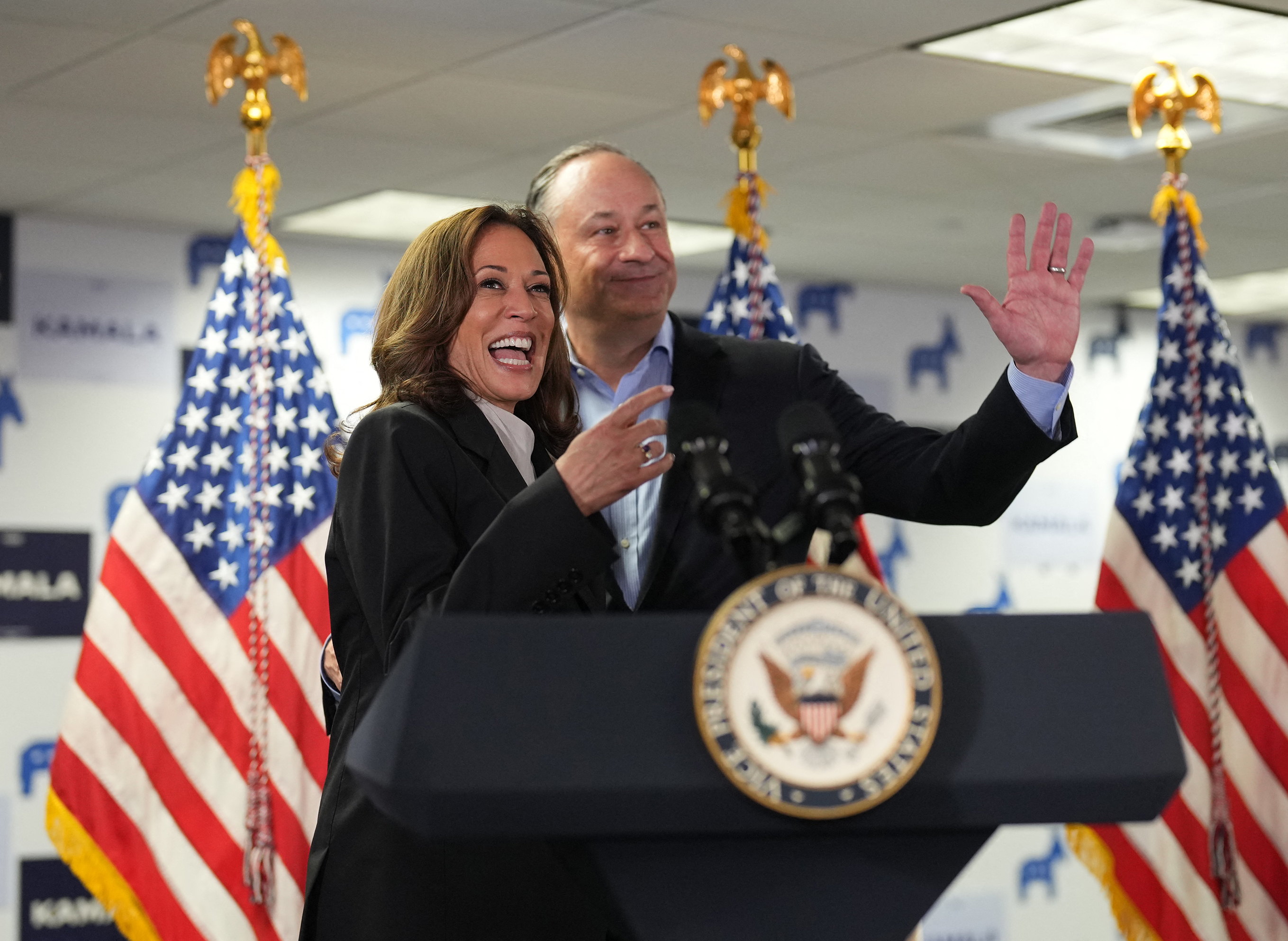 Trump Comments on Harris’ Husband in Controversial Interview