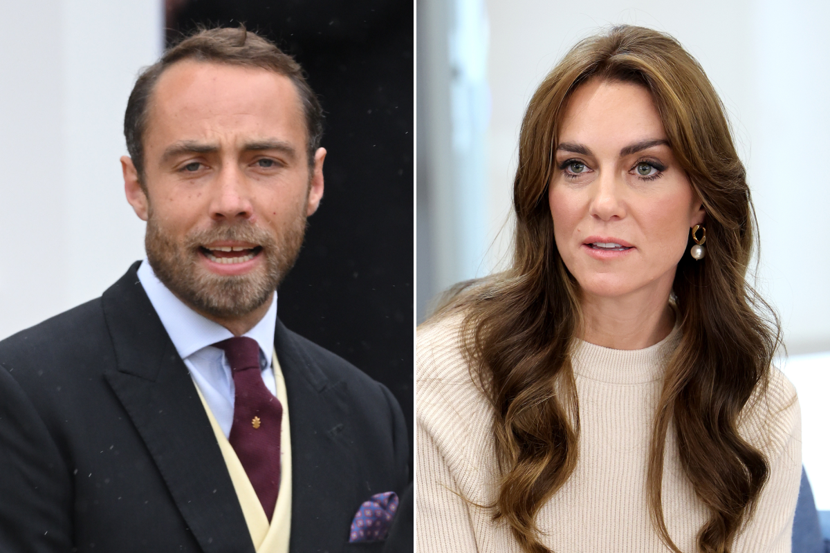 James Middleton and Princess Kate