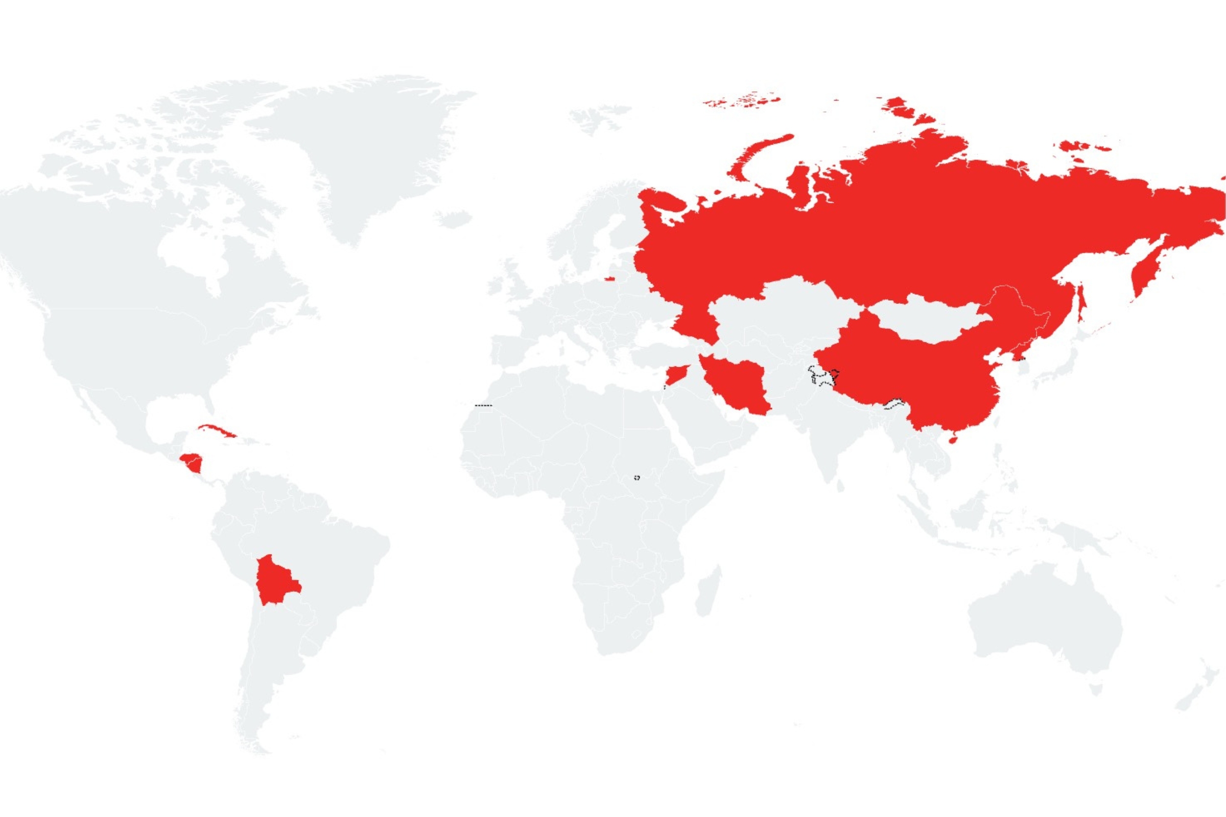 Venezuela elections: map shows countries that have recognized Maduro's win