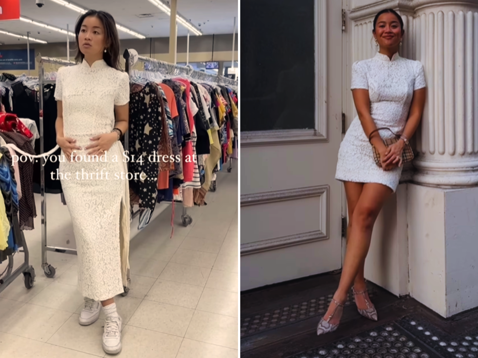 Bride to Be Visits Thrift Store Can t Believe What She Finds for Just 14 Newsweek