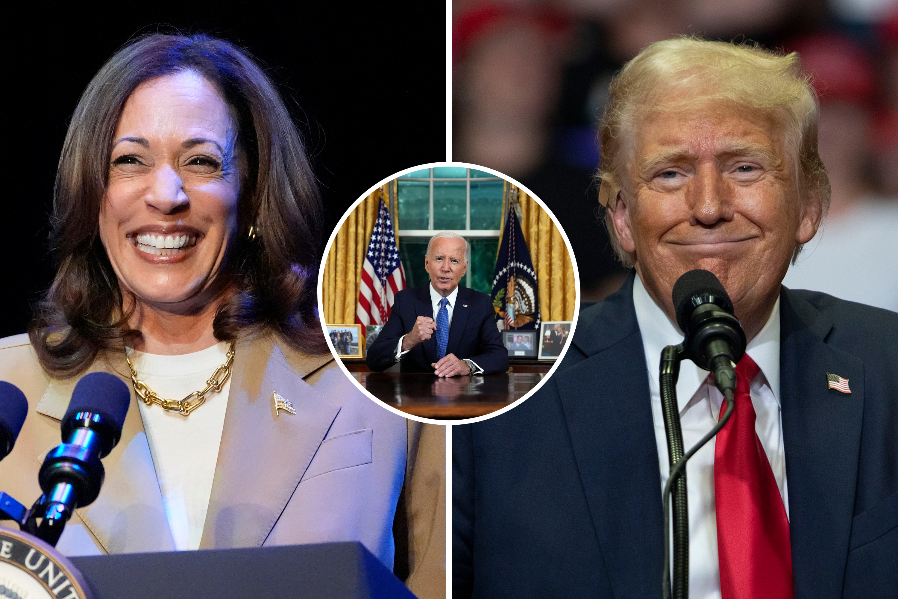 Kamala Harris overtakes Donald Trump as top news topic, tech firm reports