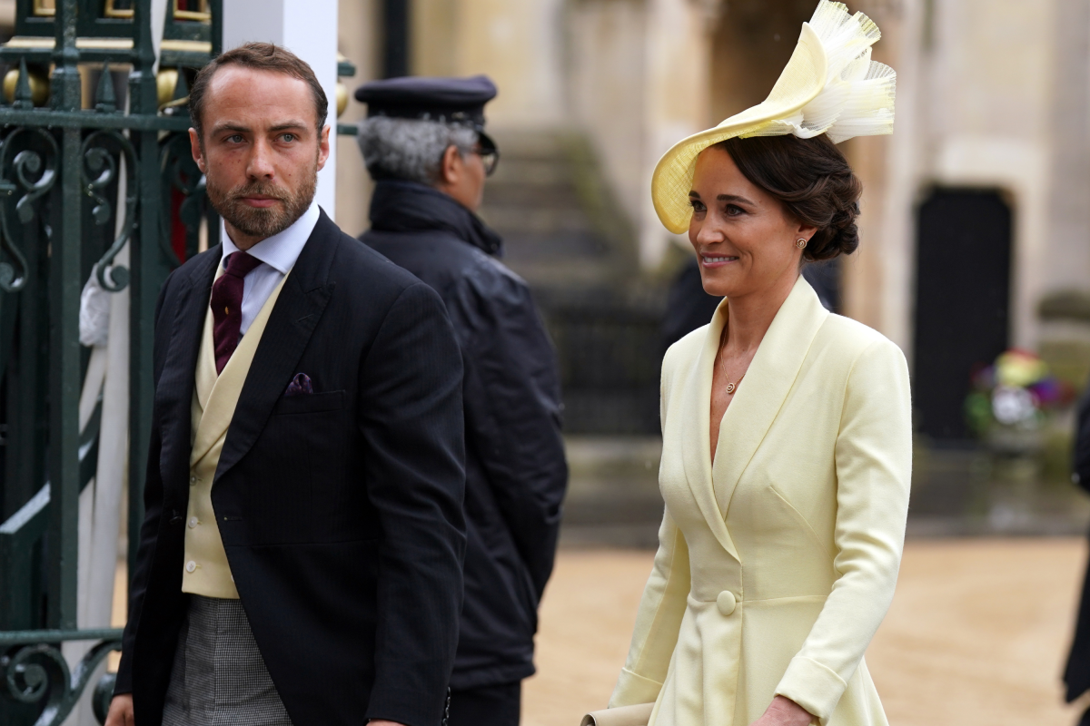 James Middleton and Pippa Matthews