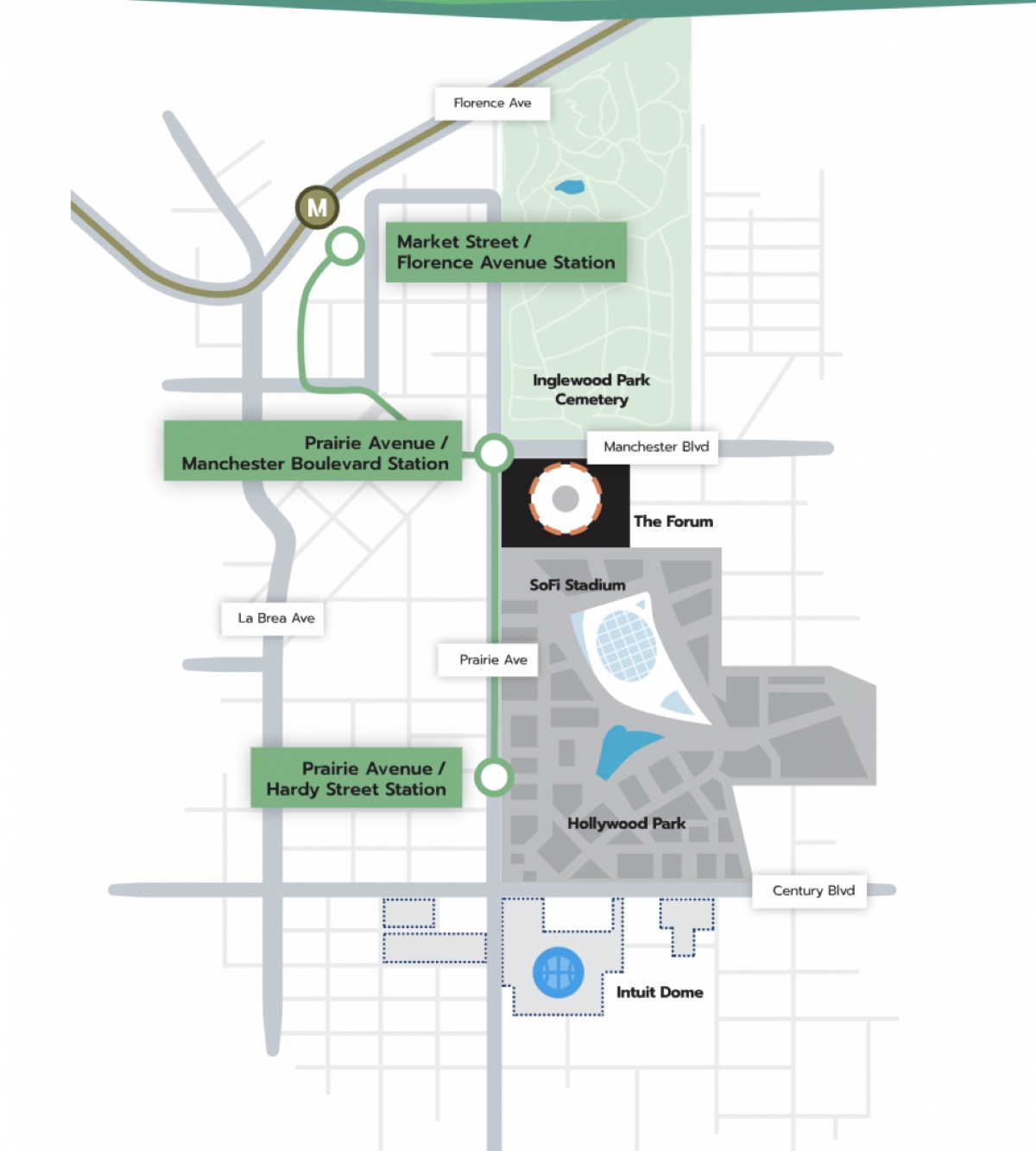 California Map Shows Plan For Automated Rail System