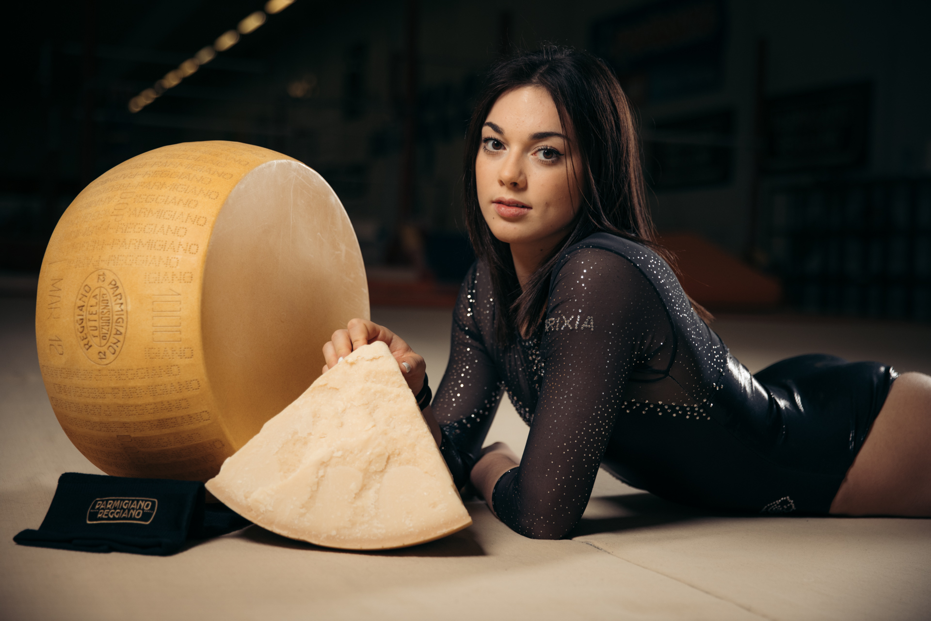 Giorgia Villa's Viral Parmigiano Reggiano Sponsorship