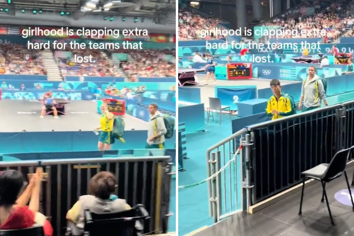 Snapshot of Hall's TikTok.