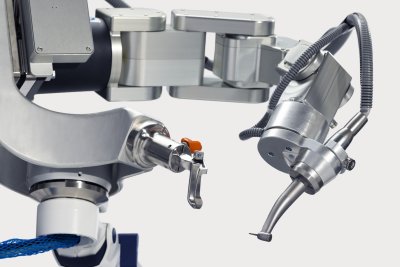AI Robot Dental Crown Close AI Robot Dental Crown Close
