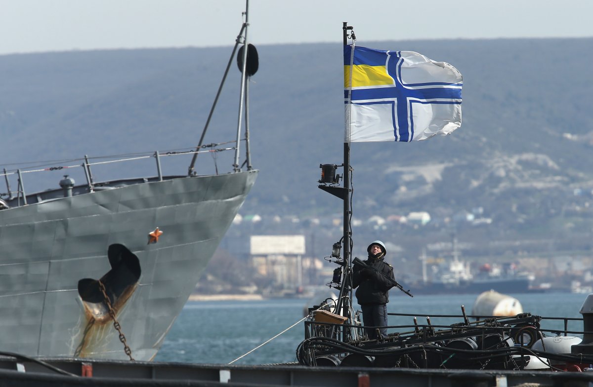 A Ukrainian sailor