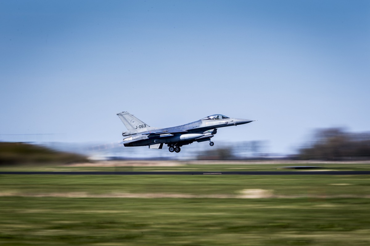 F-16s Officially Take to the Skies in Ukraine