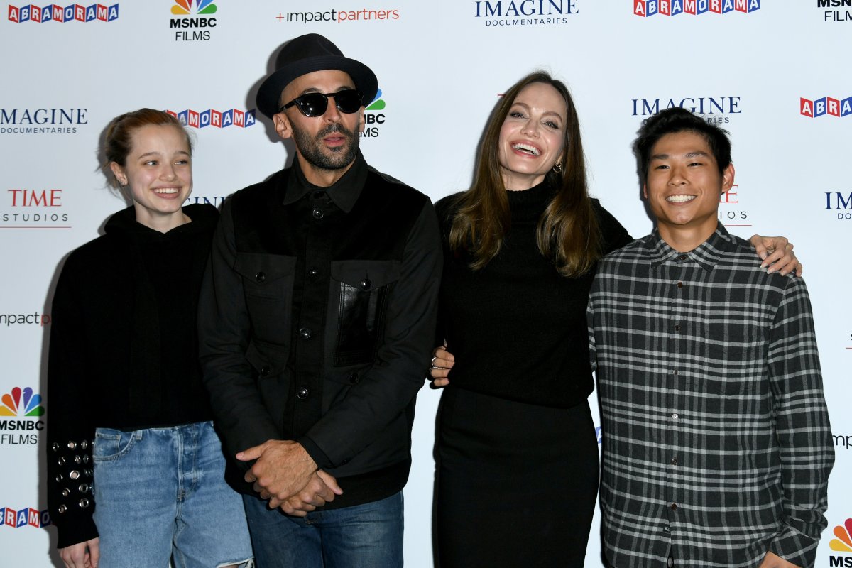 Angelina Jolie with Pax Jolie-Pitt