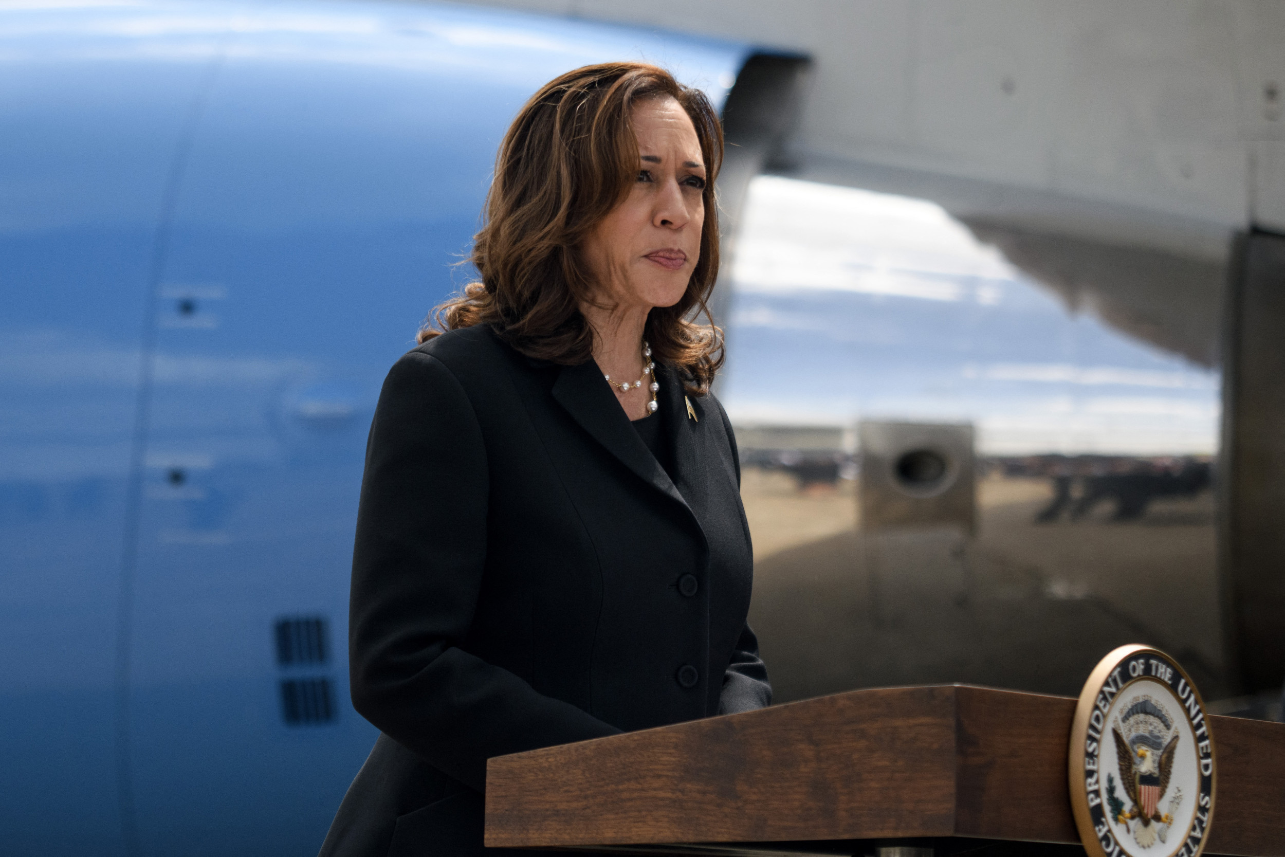 Virginia man threatened to set Kamala Harris on fire, FBI says