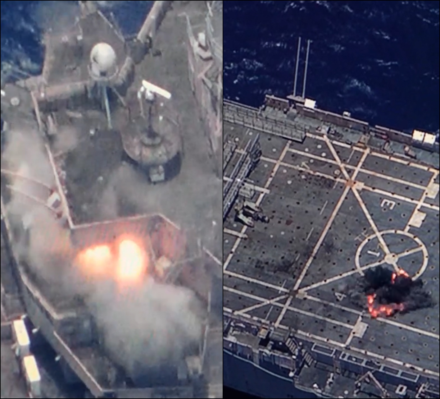 Video Shows U.S. Air Force Gunship Testing Weapons on Warship