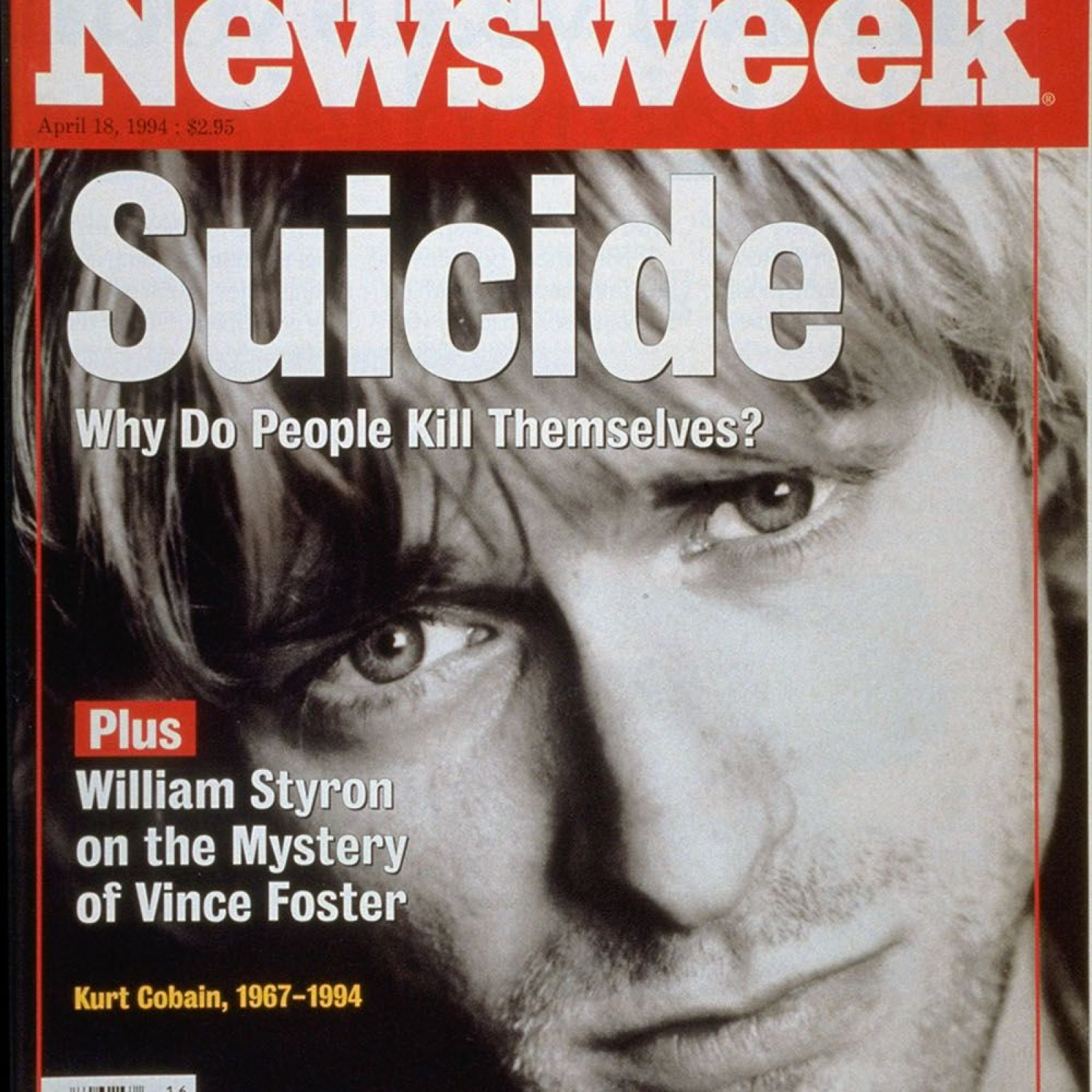 newsweek rewind remembering kurt cobain