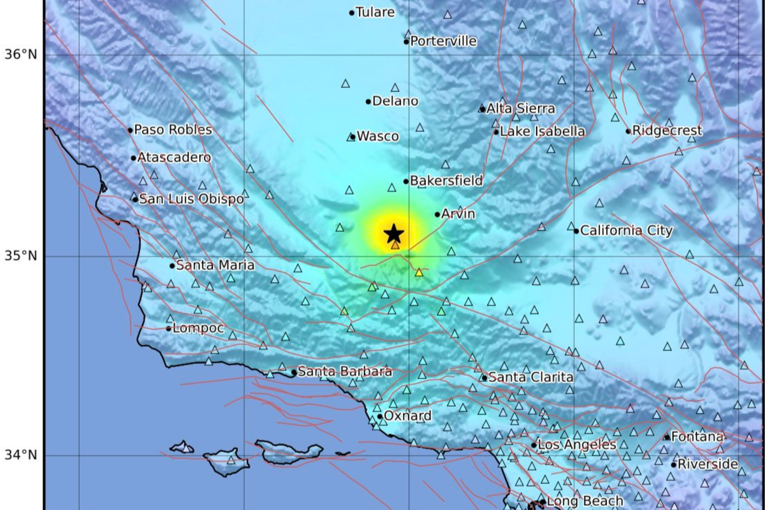 5.2 magnitude earthquake hits California