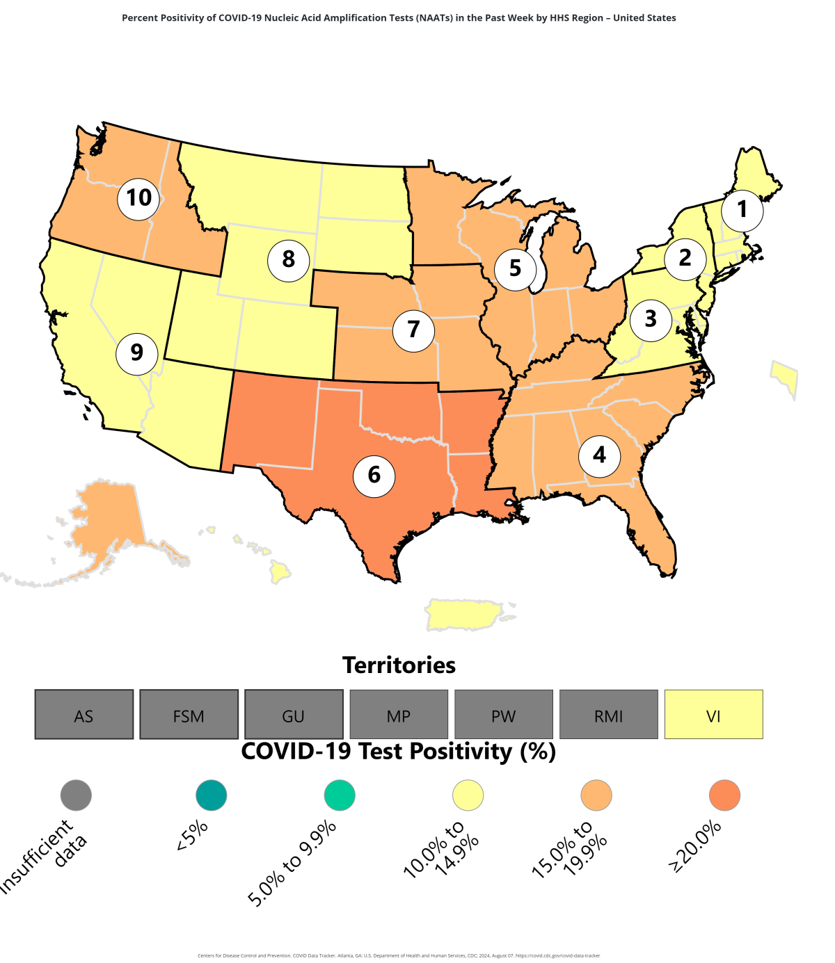 COVID map displays best possible charges throughout US as new variant rises