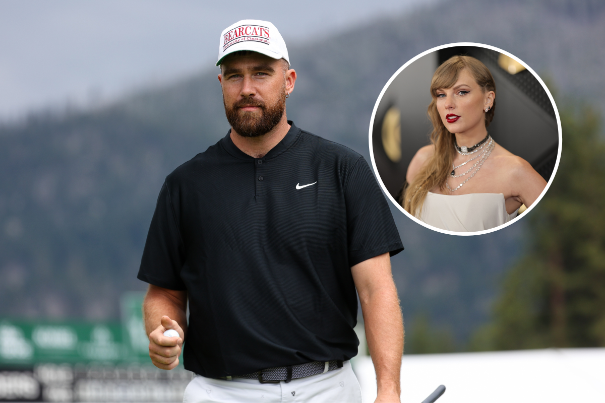 Travis Kelce Golf Championship Taylor Swift Grammys 