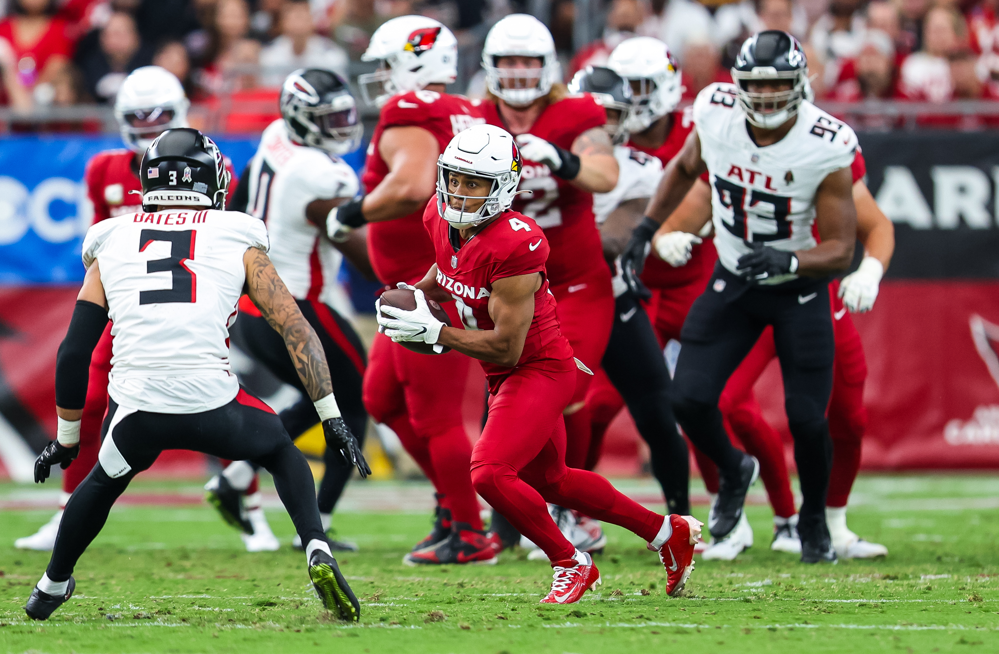 Falcons Wide Receiver Out for Season With Knee Injury