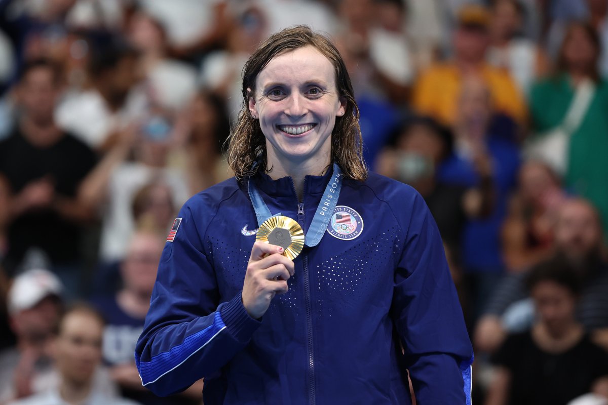 Katie Ledecky, Nick Mead Named Team USA Flag Bearers For Paris Olympics