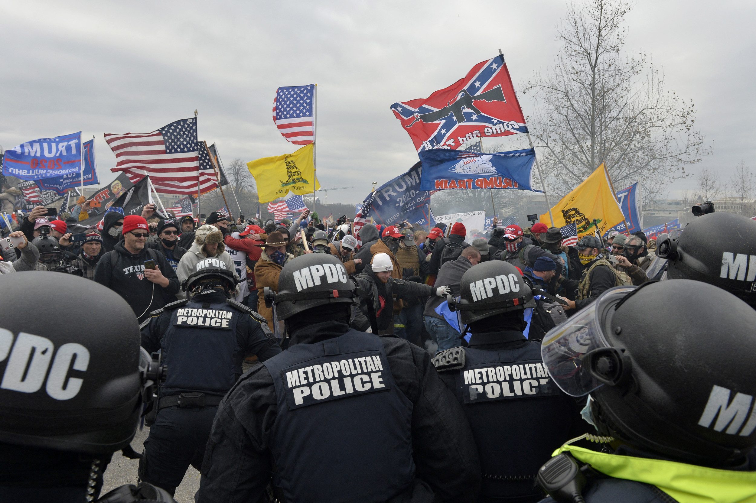 20-Year Sentence for Jan. 6 Rioter Who Assaulted Police with Poles