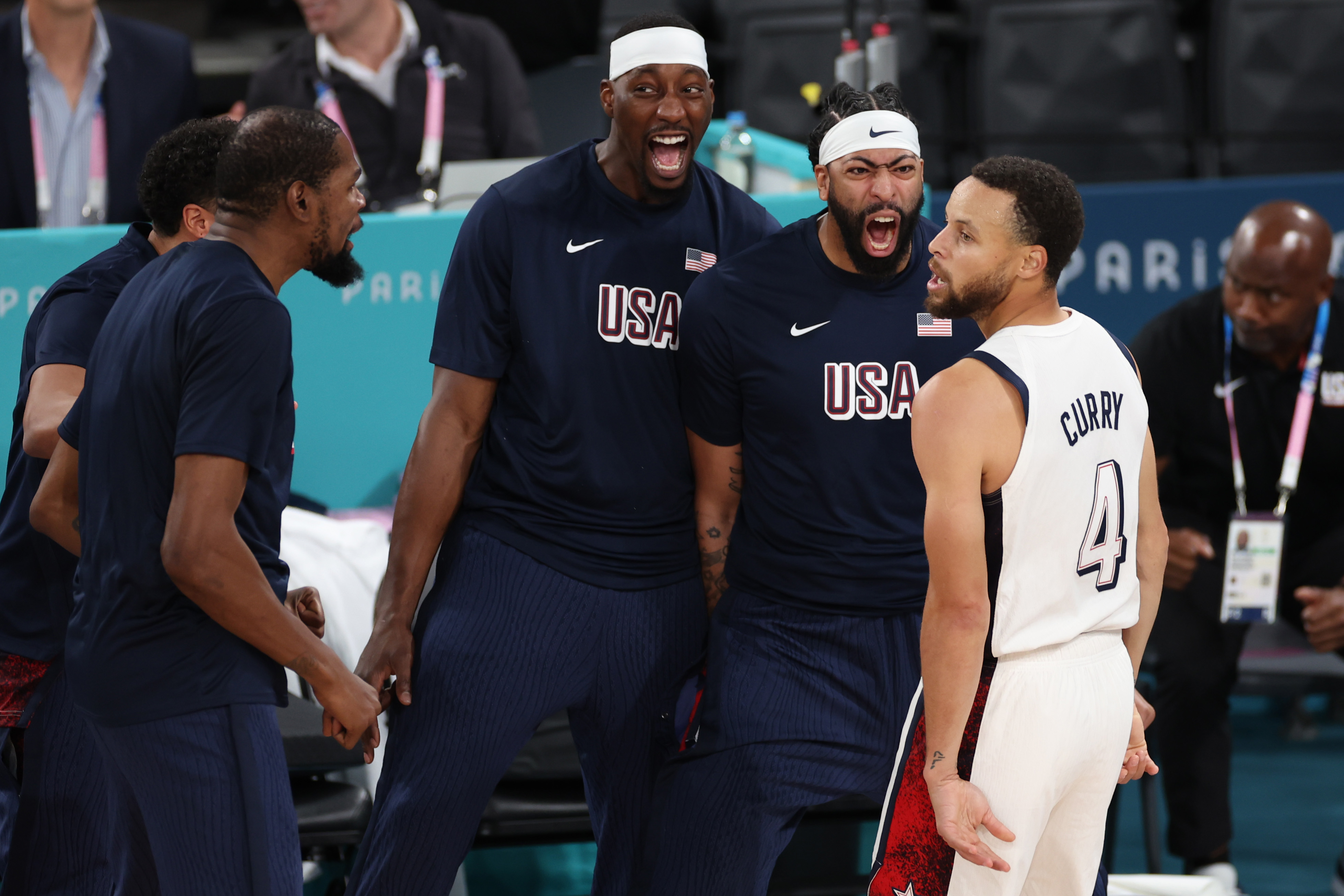 Team USA Basketball’s Social Media Reaction to Noah Lyles’ Gold Medal Win