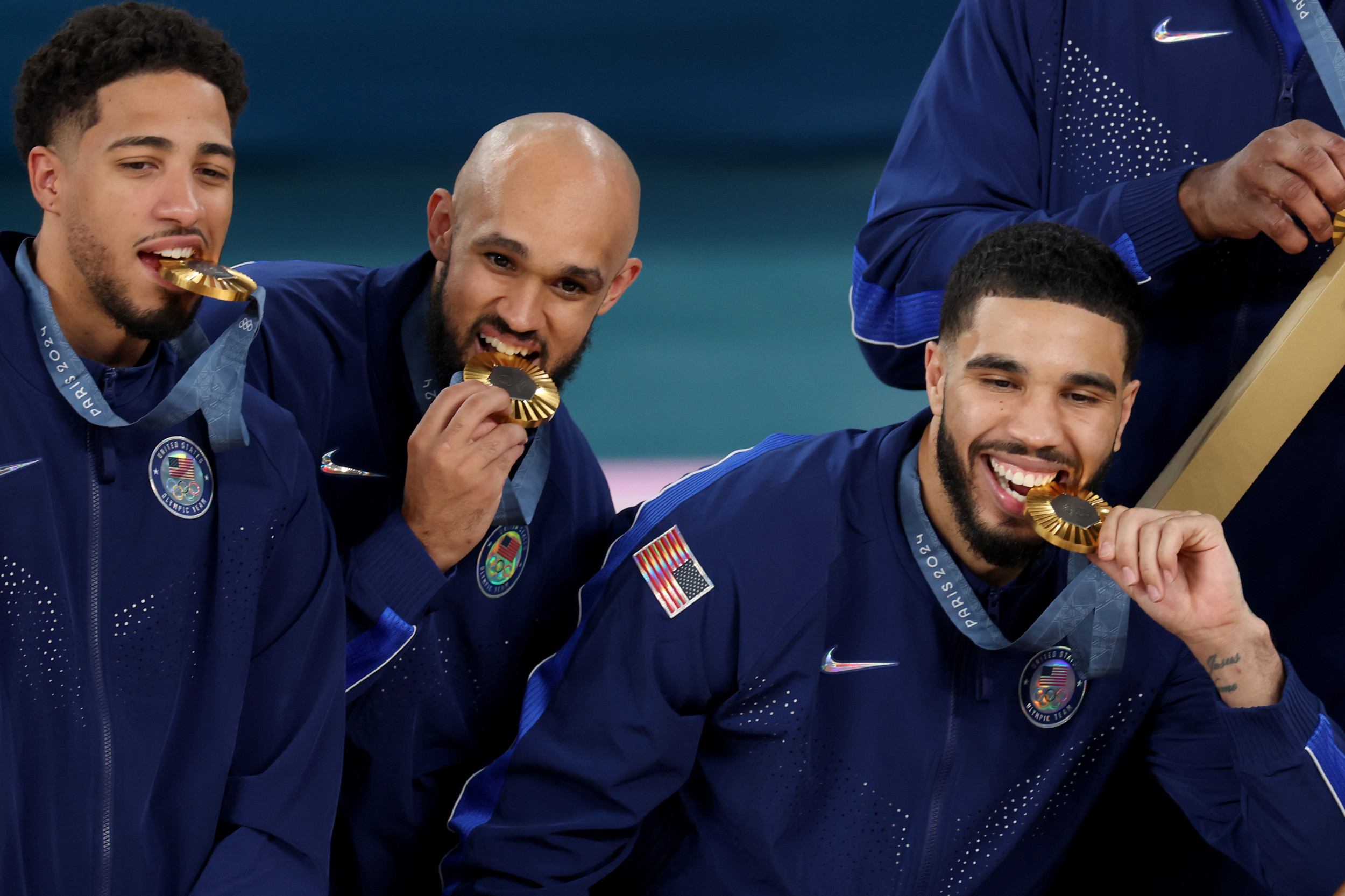 Jayson Tatum, Celtics Players on Team USA Made Basketball History by Winning Gold Medal