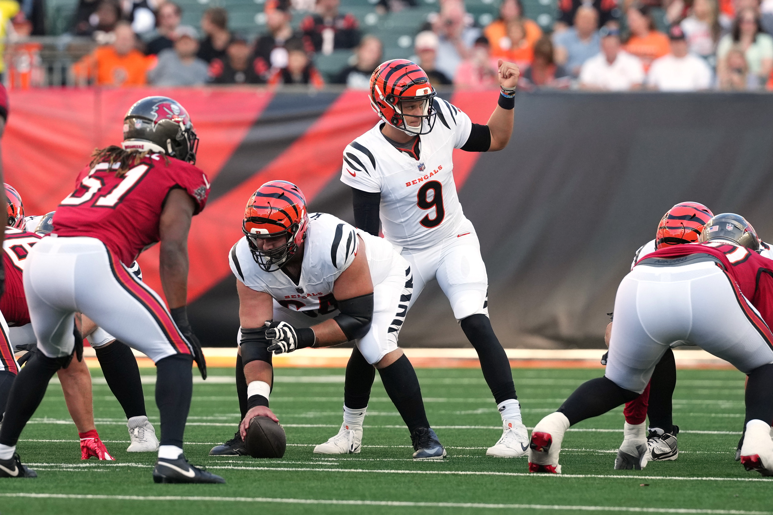 Joe Burrow of the Bengals showed his best side in his first NFL game after his injury