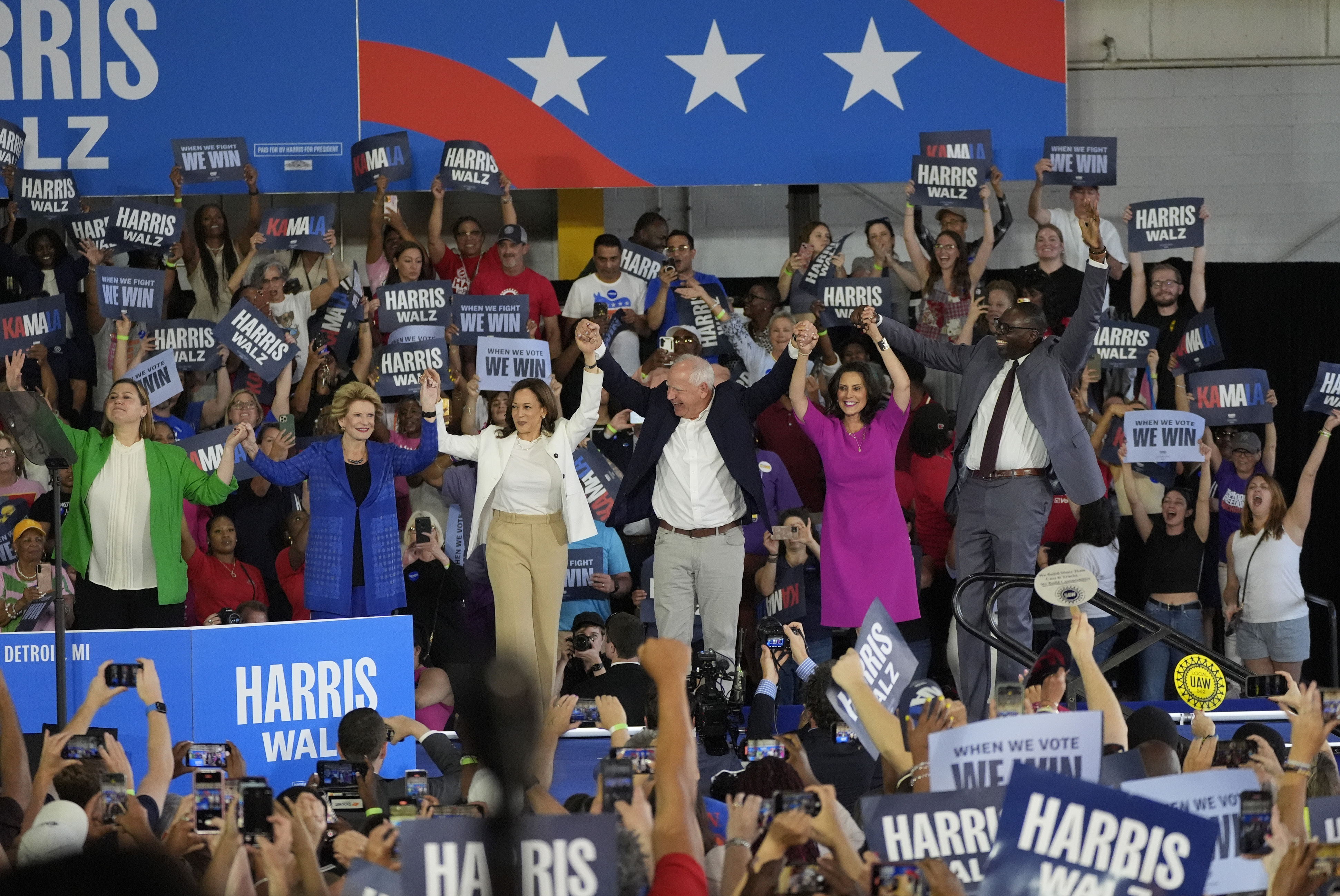 Kamala Harris Responds to Trump’s Crowd-Size Claims: ‘Is This Low Energy?’