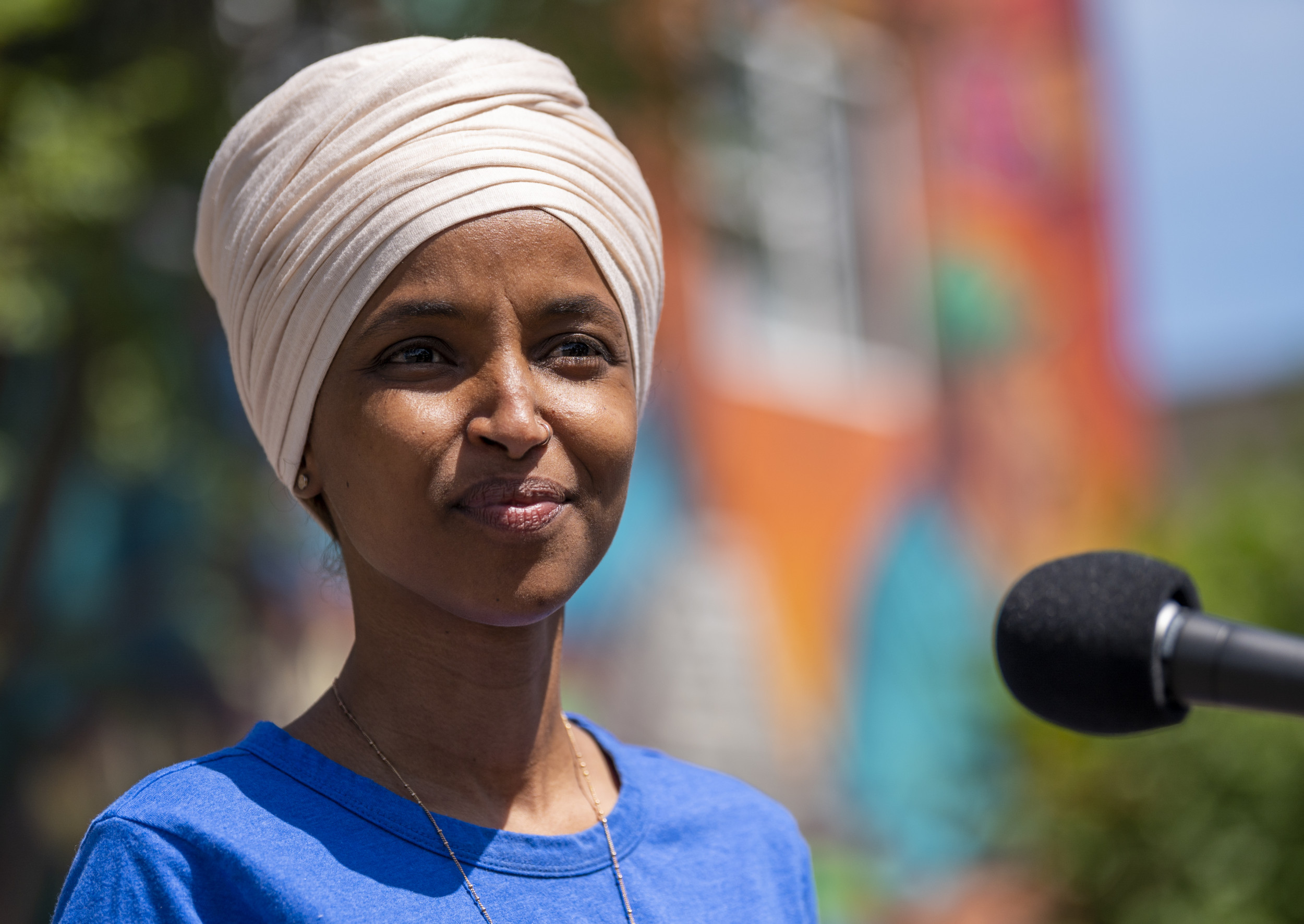 Ilhan omar primary polls