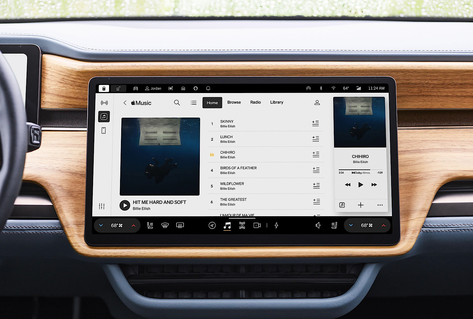 Rivian Makes Apple Music Available in all Trucks, SUVs Starting Today