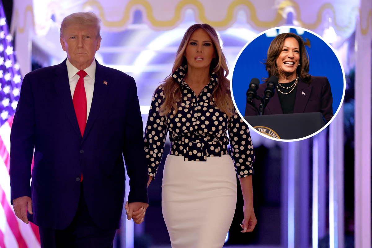 Image Melania Trump image beautiful image beautiful - Donald Trump Compares Kamala Harris' Looks to Melania Trump ...