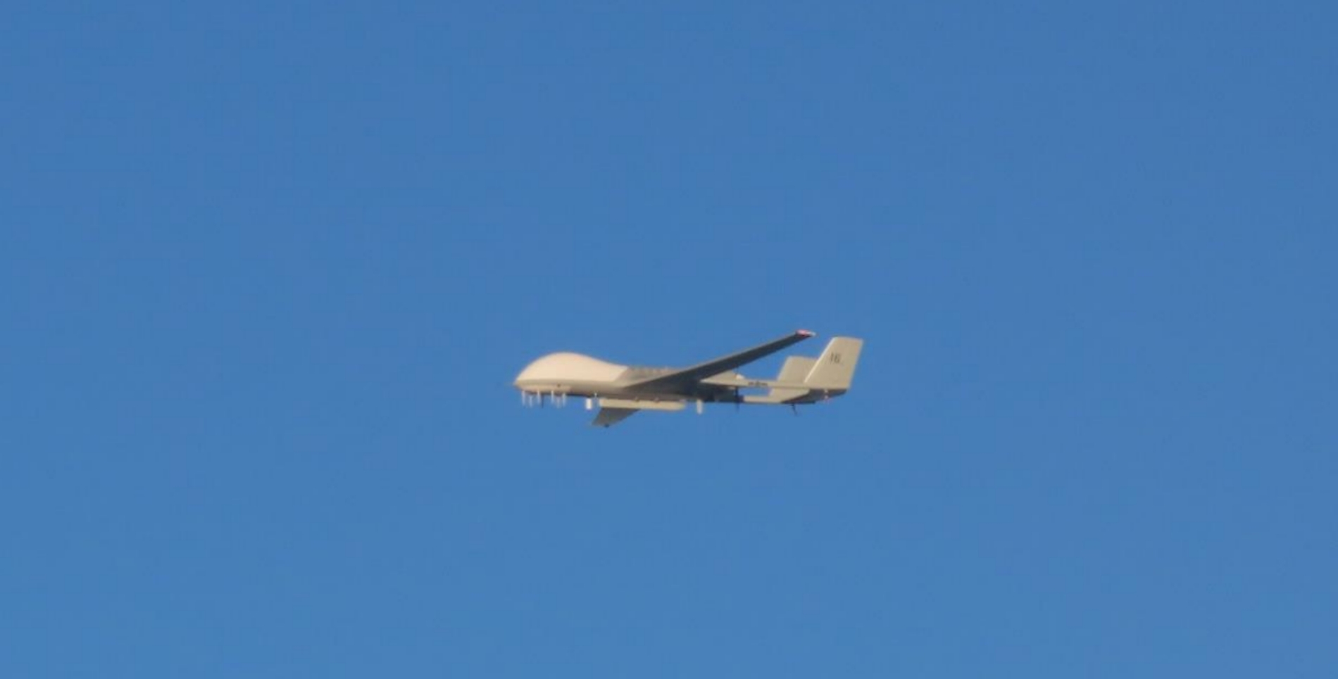 Photo shows China’s new electronic warfare drone in flight near a US ally