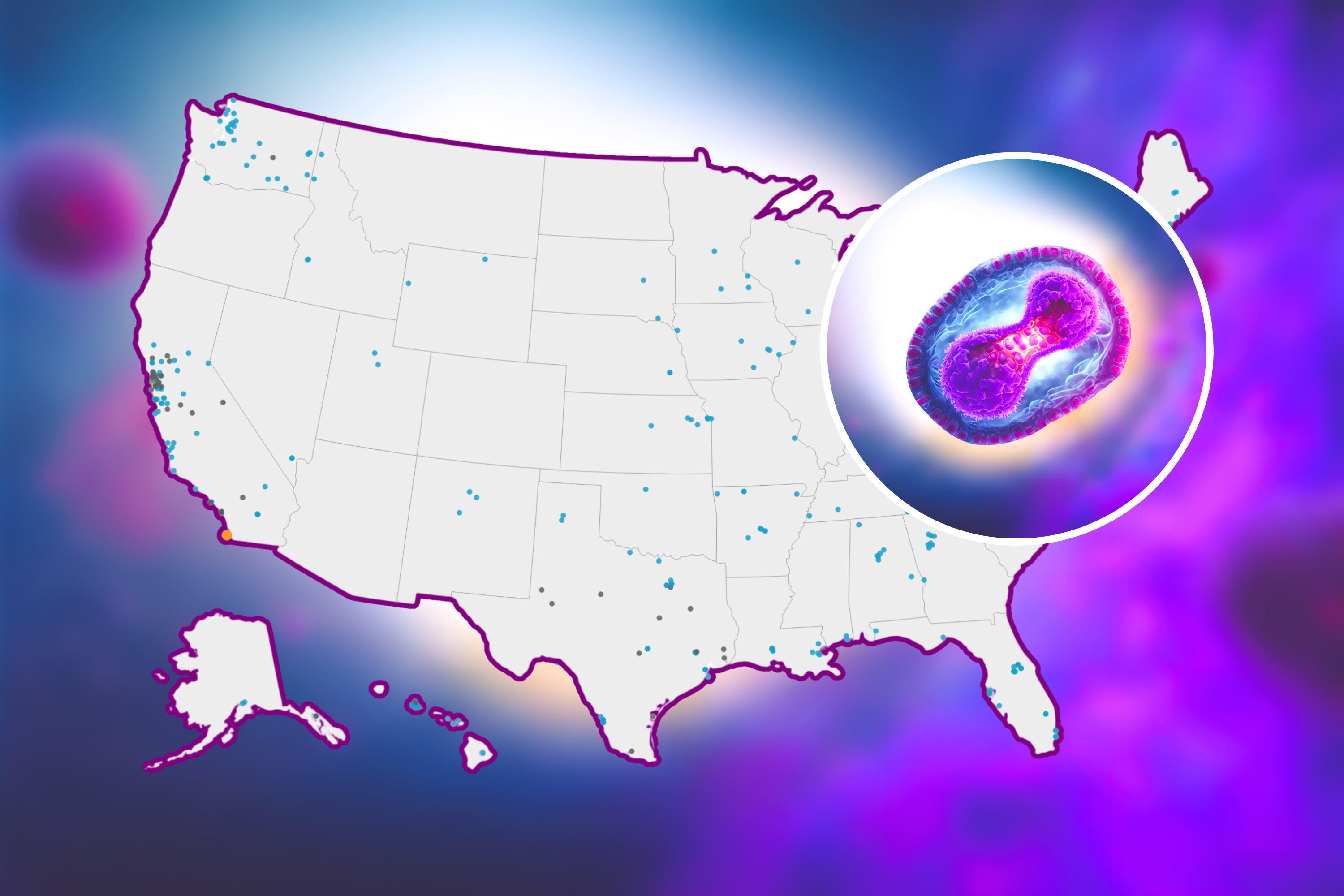 Mpox Map Shows US States With Virus in Wastewater as Outbreak Hits