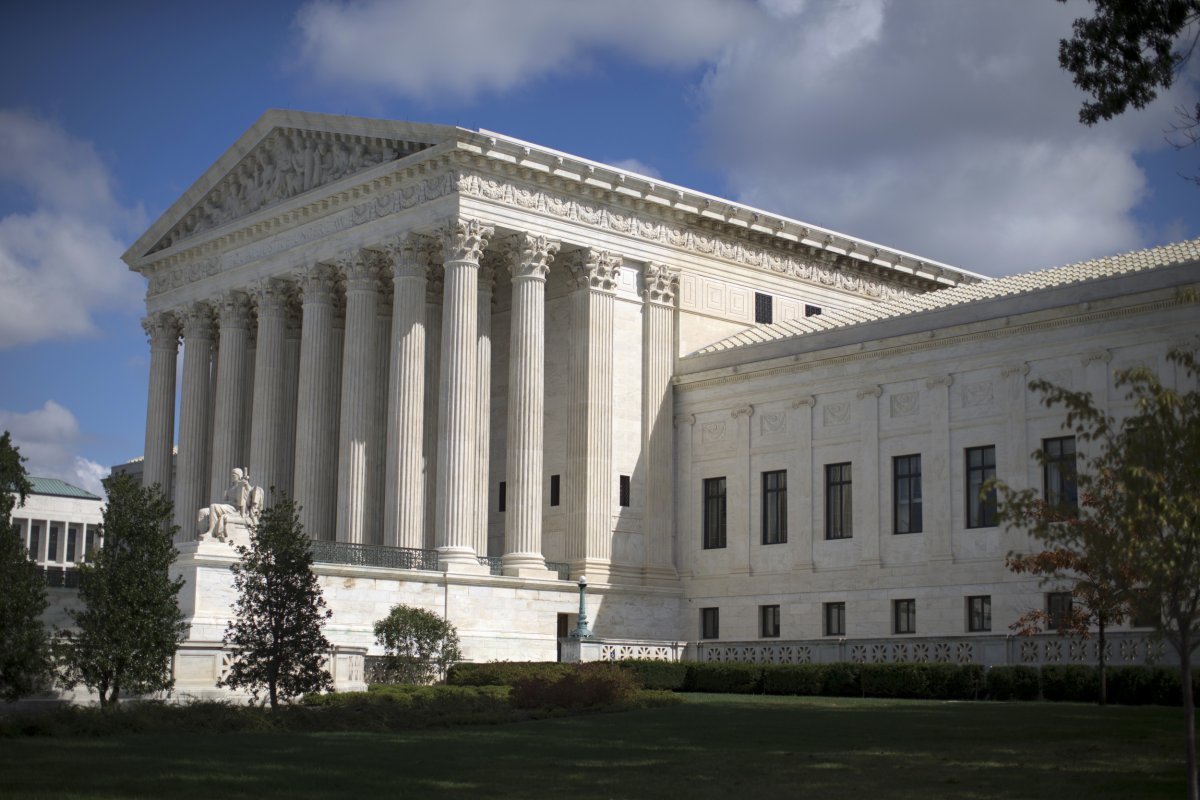 the Supreme Court is seen in Washington.