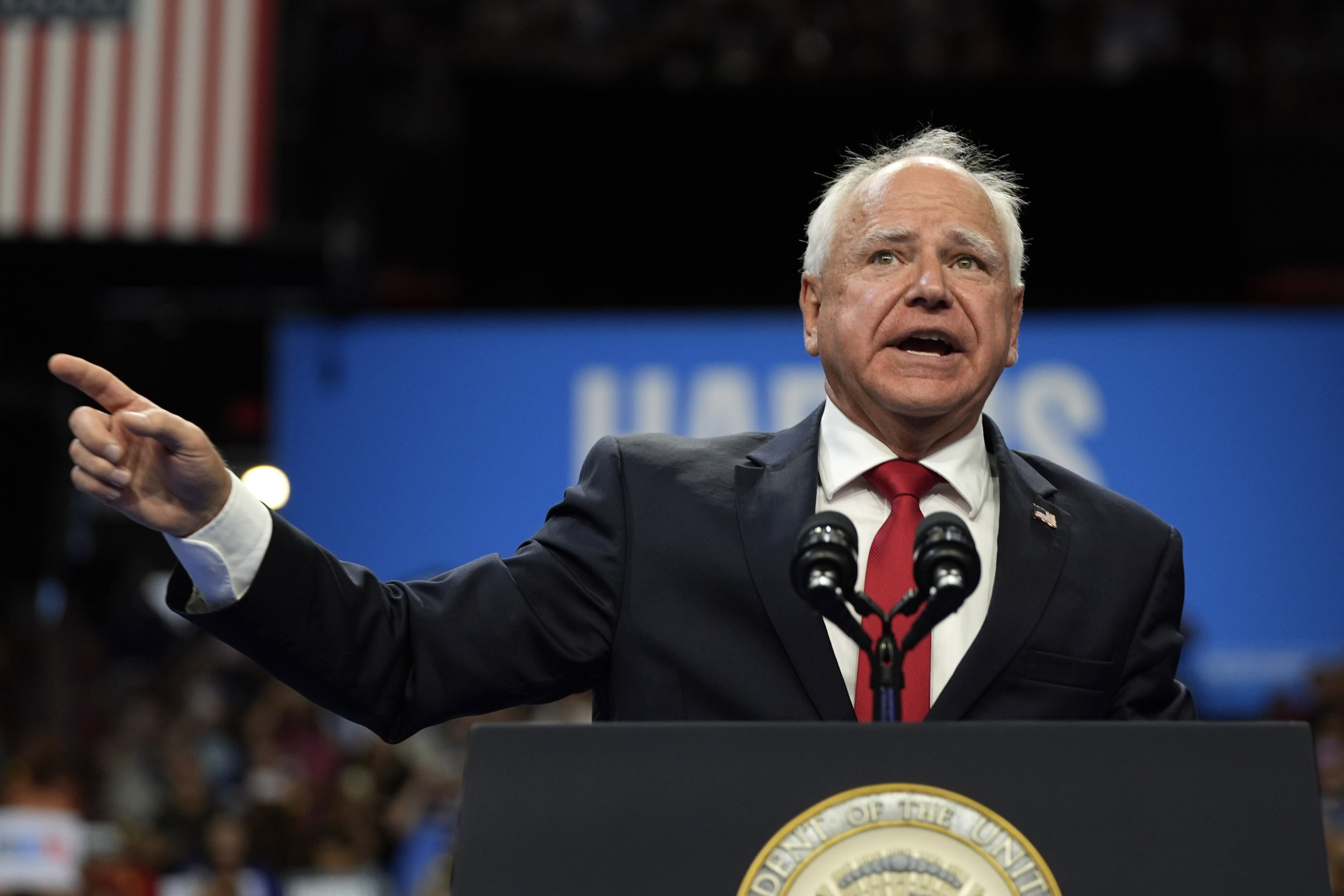 Tim Walz's Approval Rating Suffers Blow from GenZ Voters Newsweek