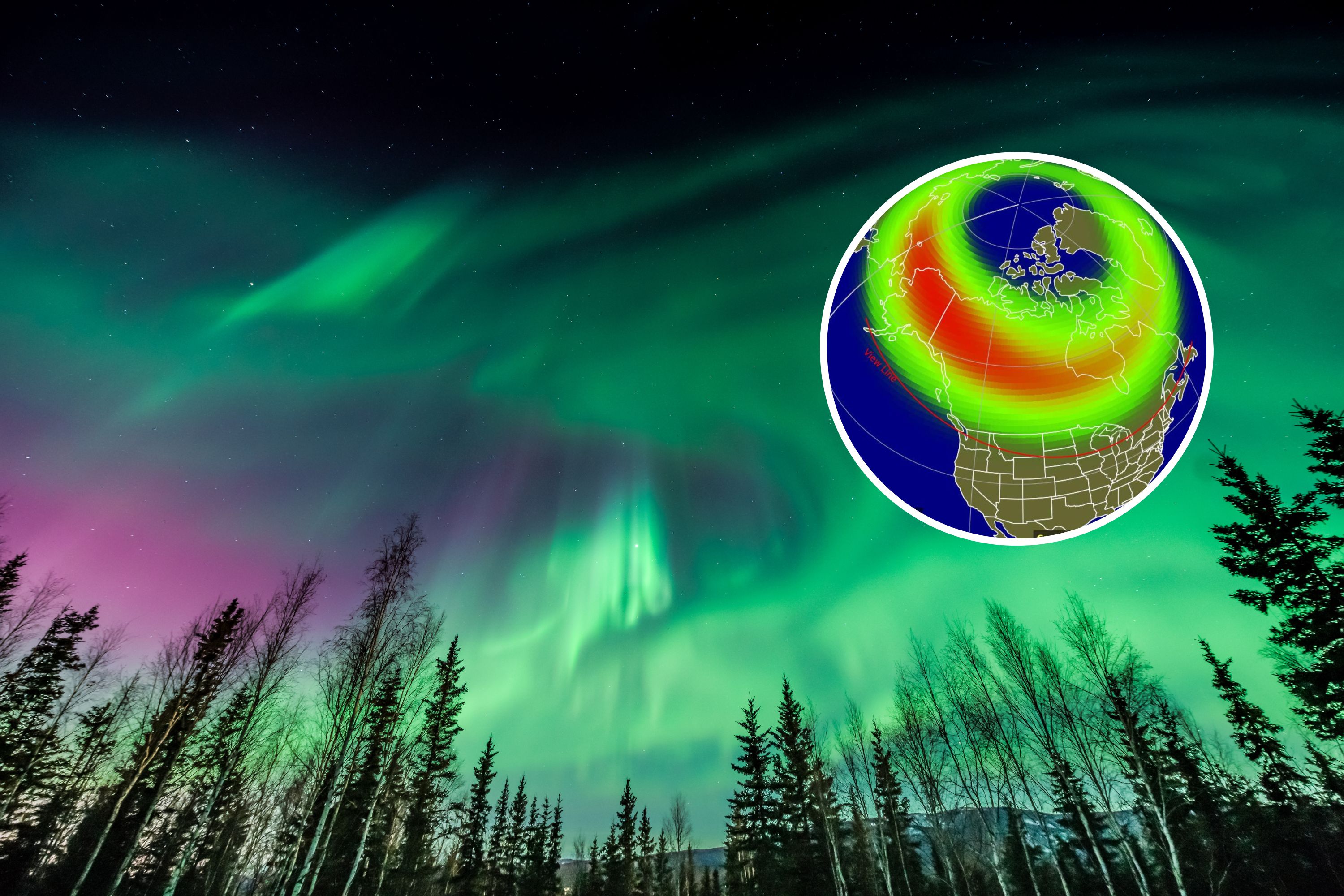 Tonight’s Aurora Forecast: Northern Lights to Continue Over US