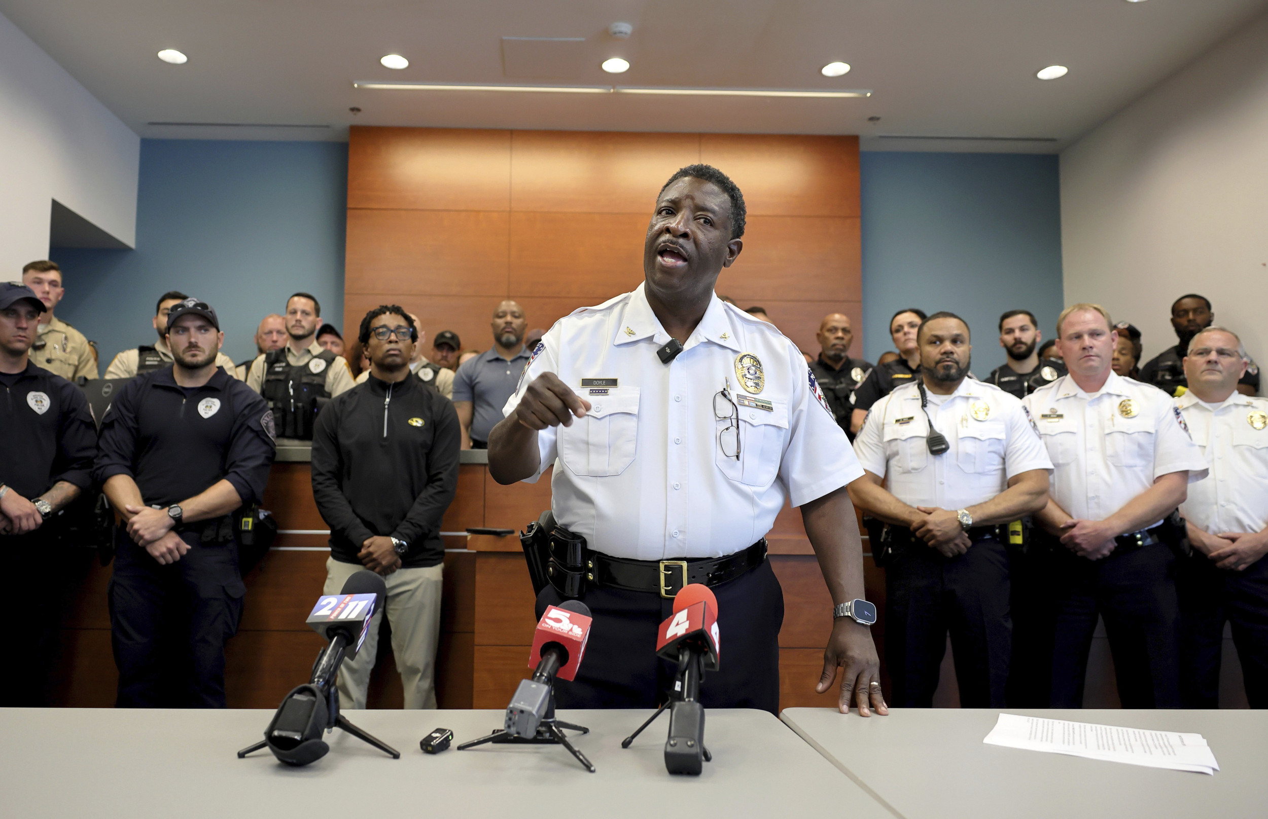 Ferguson Police Share Video of Protest that Left Officer Seriously Hurt