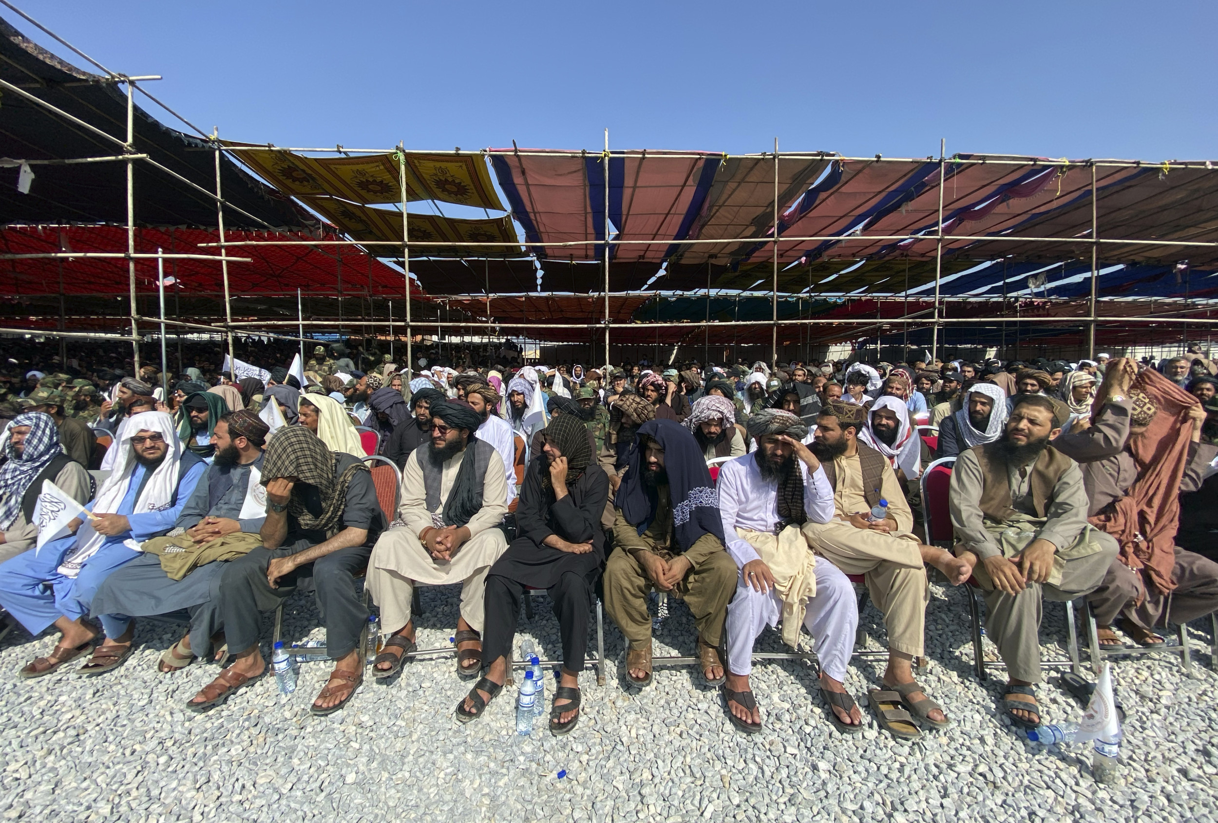 Taliban Celebrate Three Years in Power with Parade at Bagram Air Base