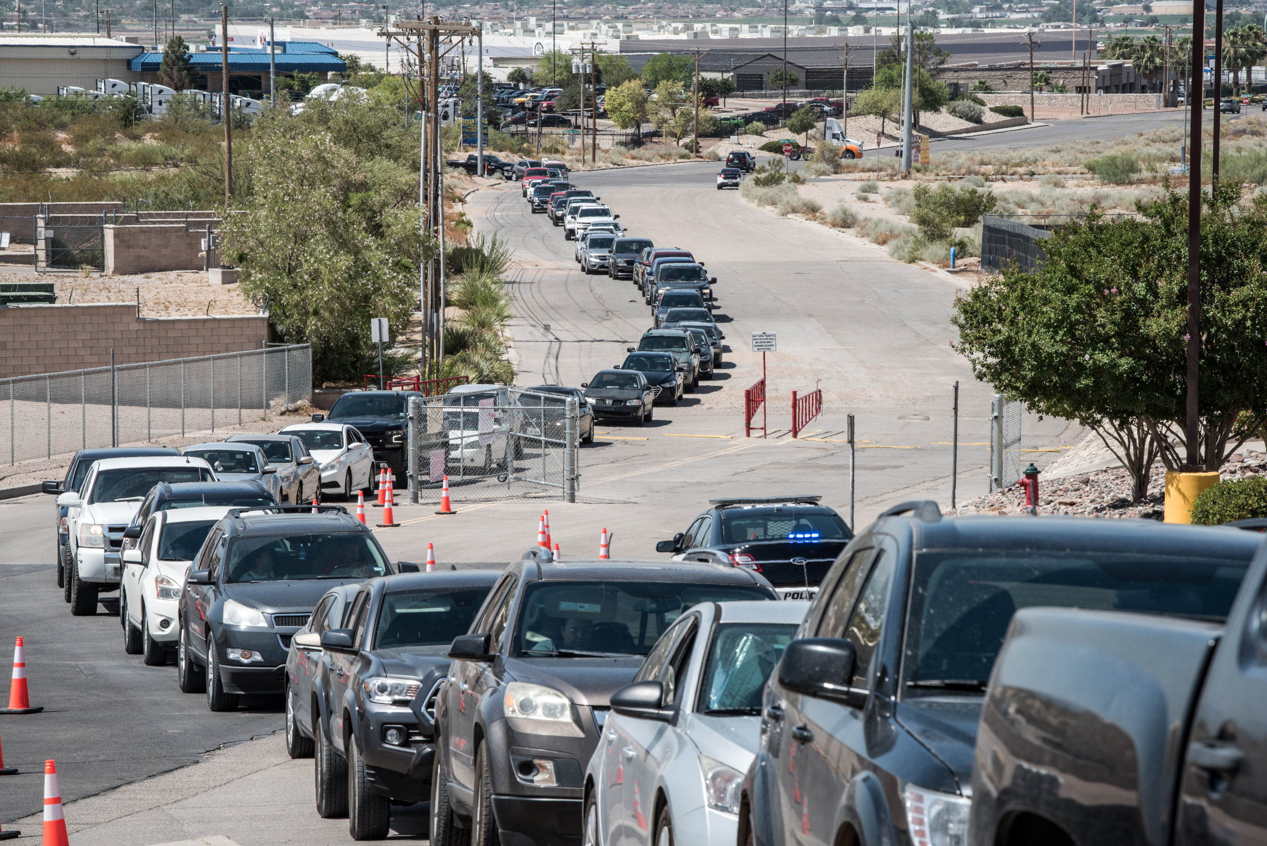 El Paso Residents Urged to Skip Drive-Throughs During Texas Road Safety Alert