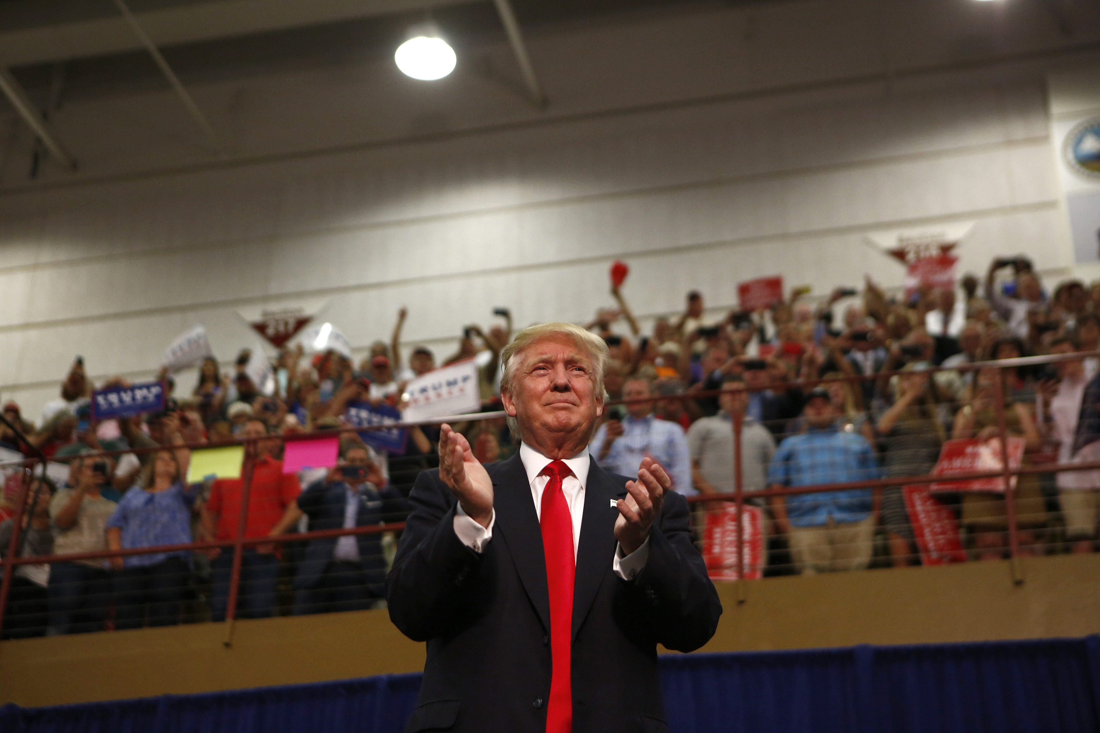 Trump Books Asheville Venue Significantly Smaller Than in 2016