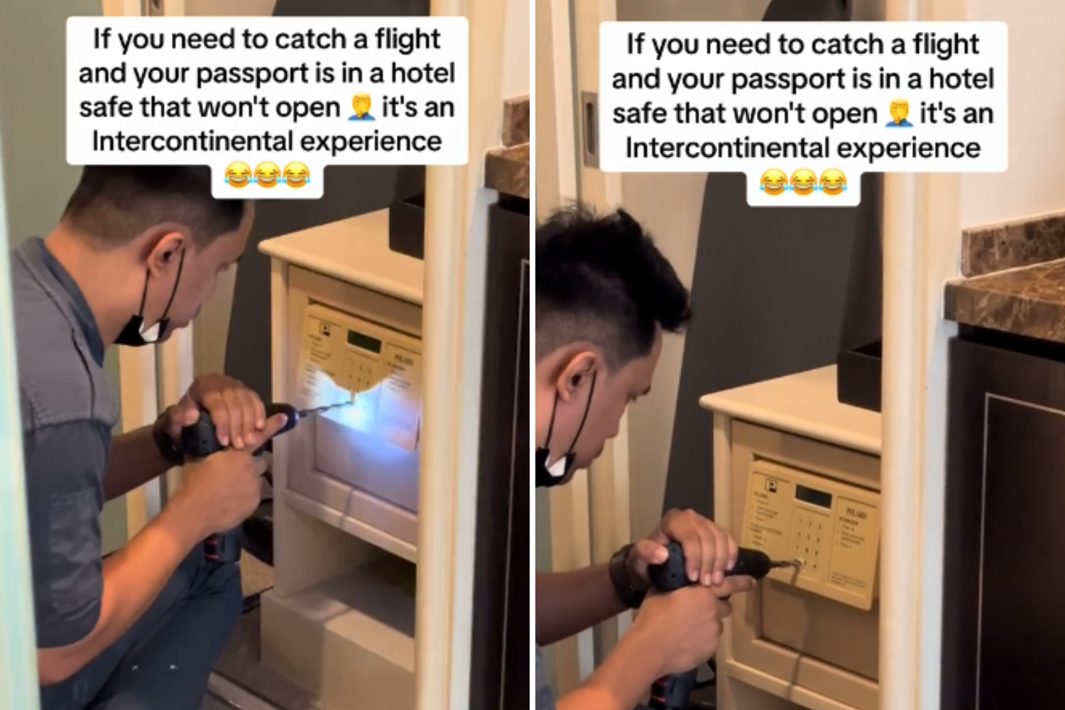 Tourist uses hotel safe to store his passport – spectacular failure