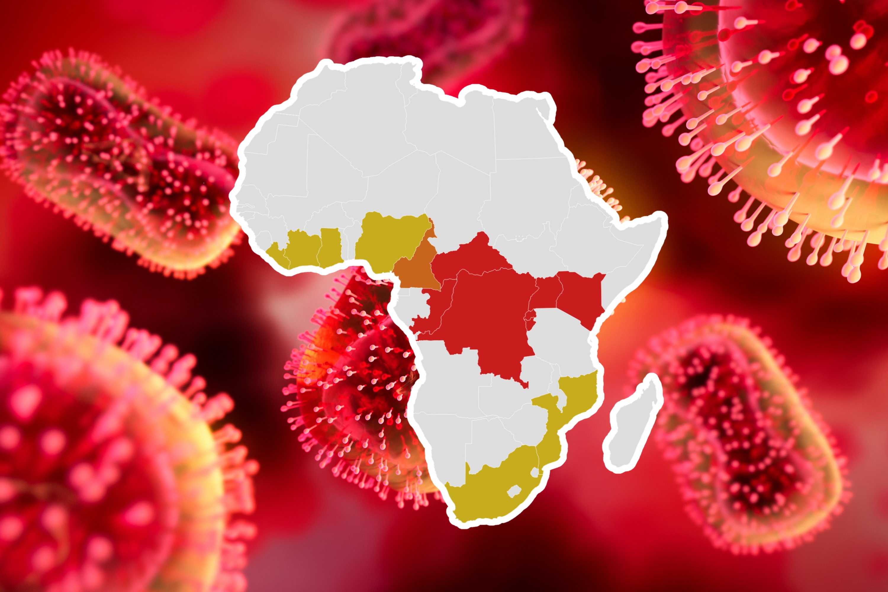 Mpox Map Reveals Multiple Outbreaks As Global Health Emergency   Mpox Africa 