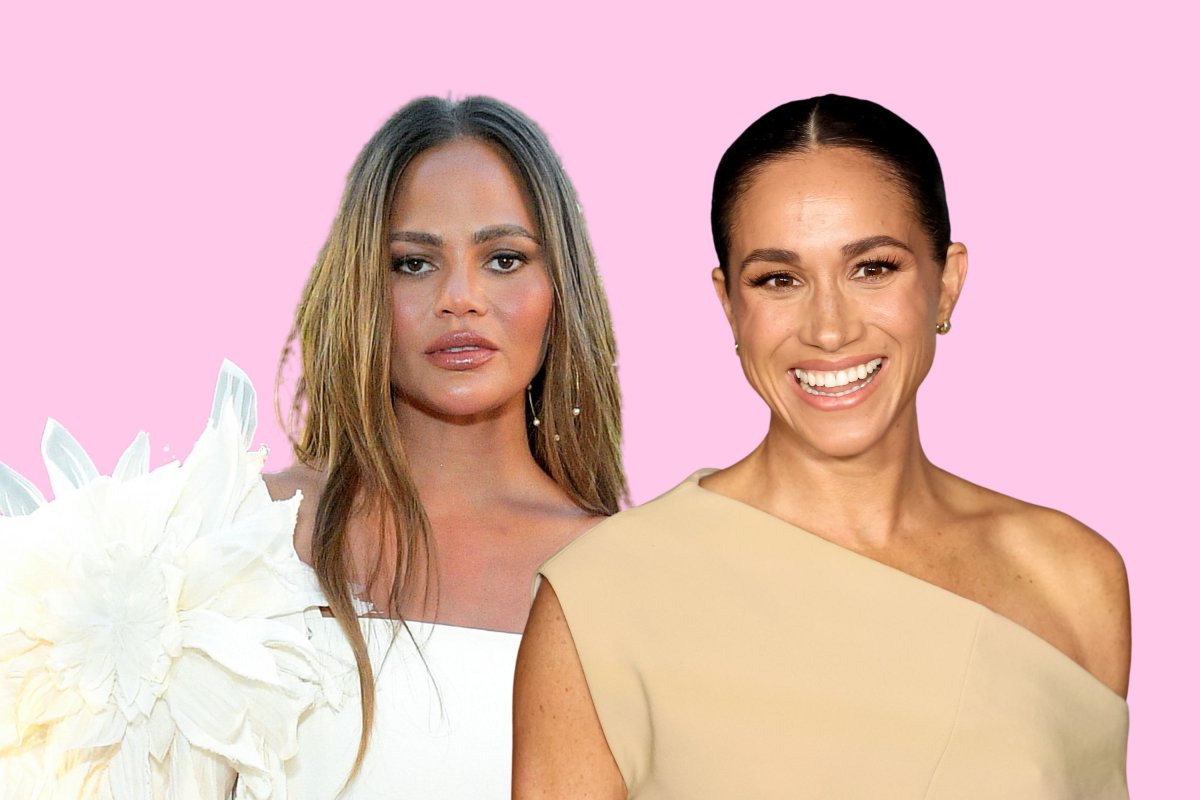 Chrissy Teigen and Meghan Markle